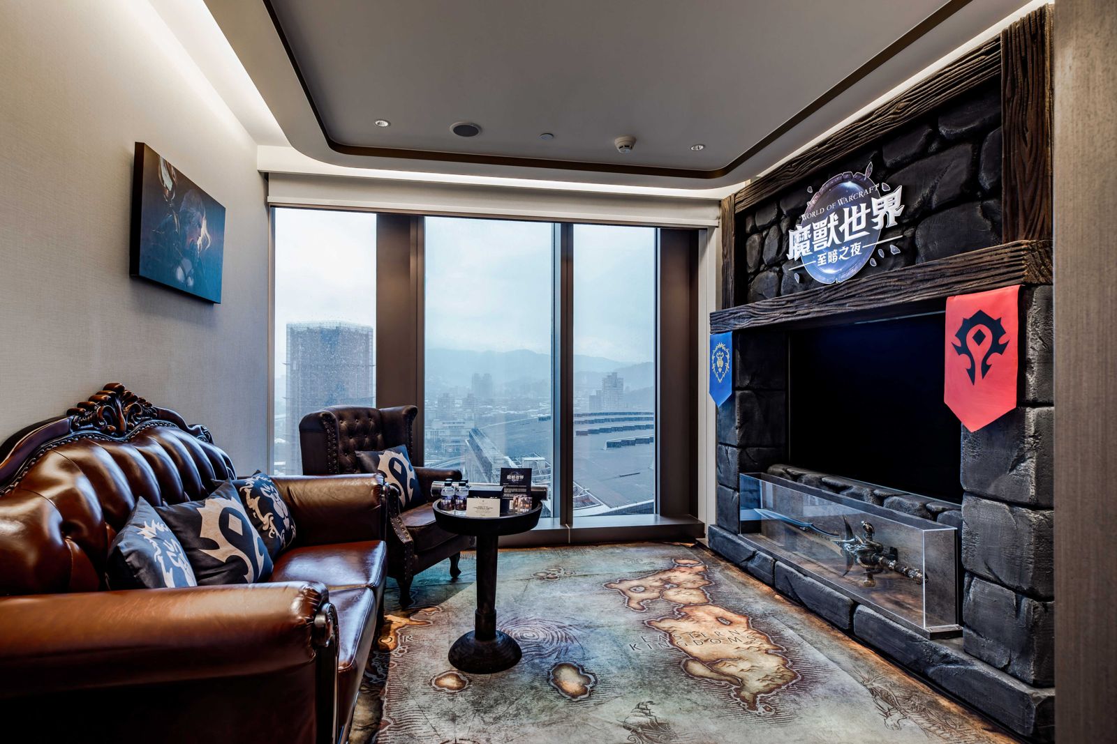 暴雪娛樂推《魔獸世界》限定主題房 入住台北漢來享五星禮遇與客製化主機暢玩