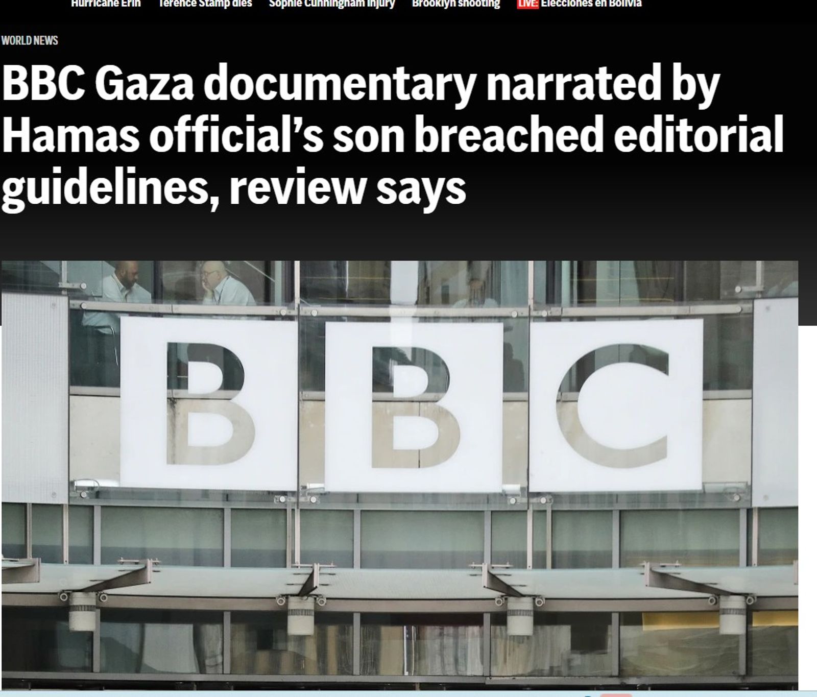 公正與怯懦之間：BBC「加薩醫護紀錄片」風波給台灣媒體的三個提醒