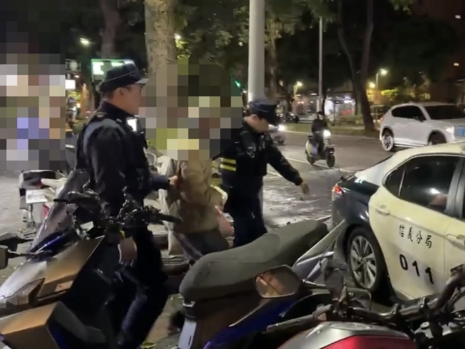 警方循線找到邱姓老翁將他逮補。翻攝畫面