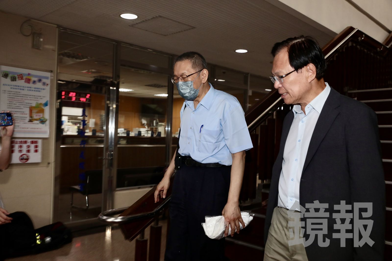 北院暫時休庭，柯文哲下午3點回來更換電子腳鐐。