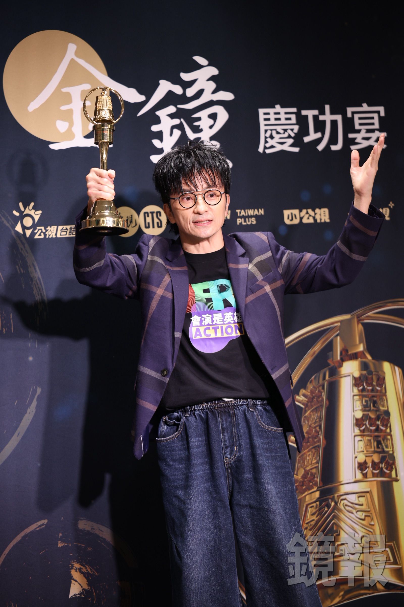 唐從聖憑藉《我的陽過阿公》獲得迷你劇集最佳男配角獎。攝影組