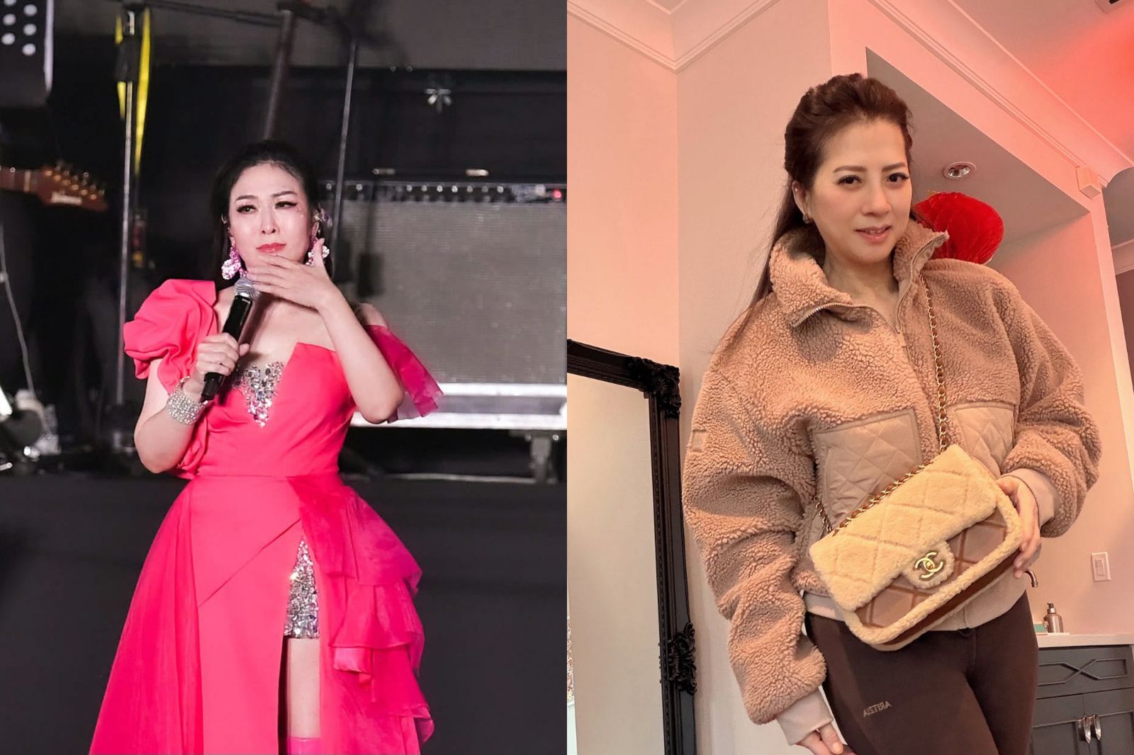 張秀卿、郭靜純接連宣布離婚。圖/翻攝自張秀卿粉絲團、郭靜純臉書