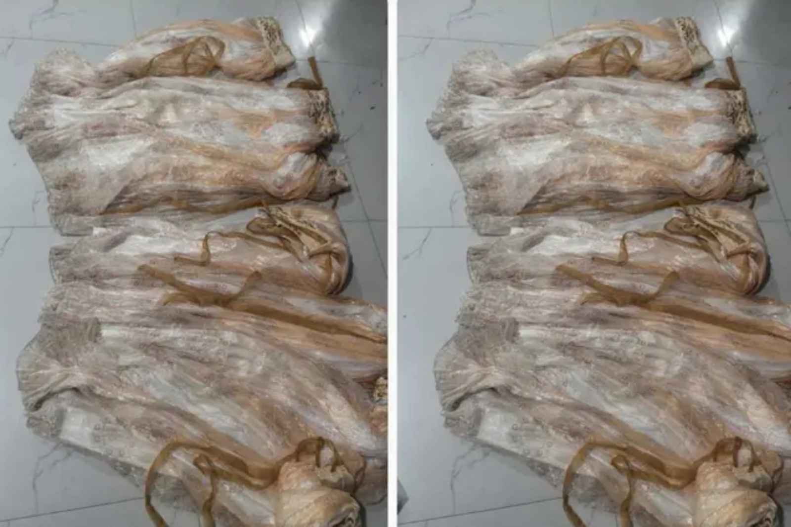 業者指控學生將商品拆封並穿著演出,卻在活動結束後辦理退貨,且衣服髒亂不堪,相當氣憤。圖/翻攝畫面