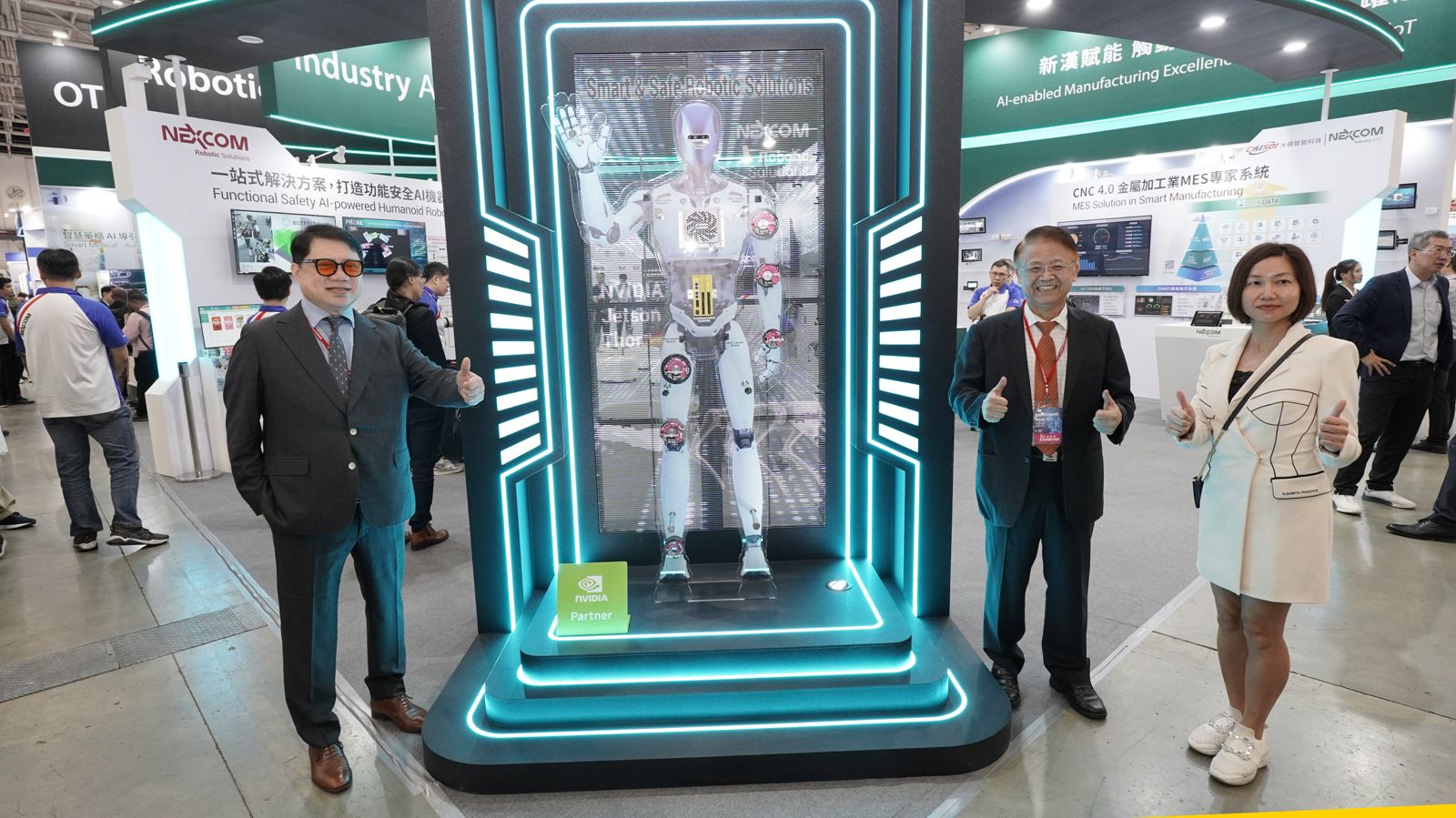 新漢子公司創博奪美國人形機器人肥單　控制器出貨量明年將數倍成長