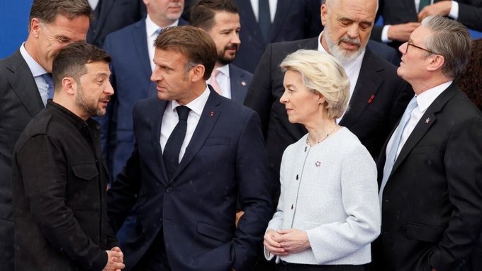 澤倫斯基將見川普討論烏俄問題 歐洲7領袖大陣仗陪同