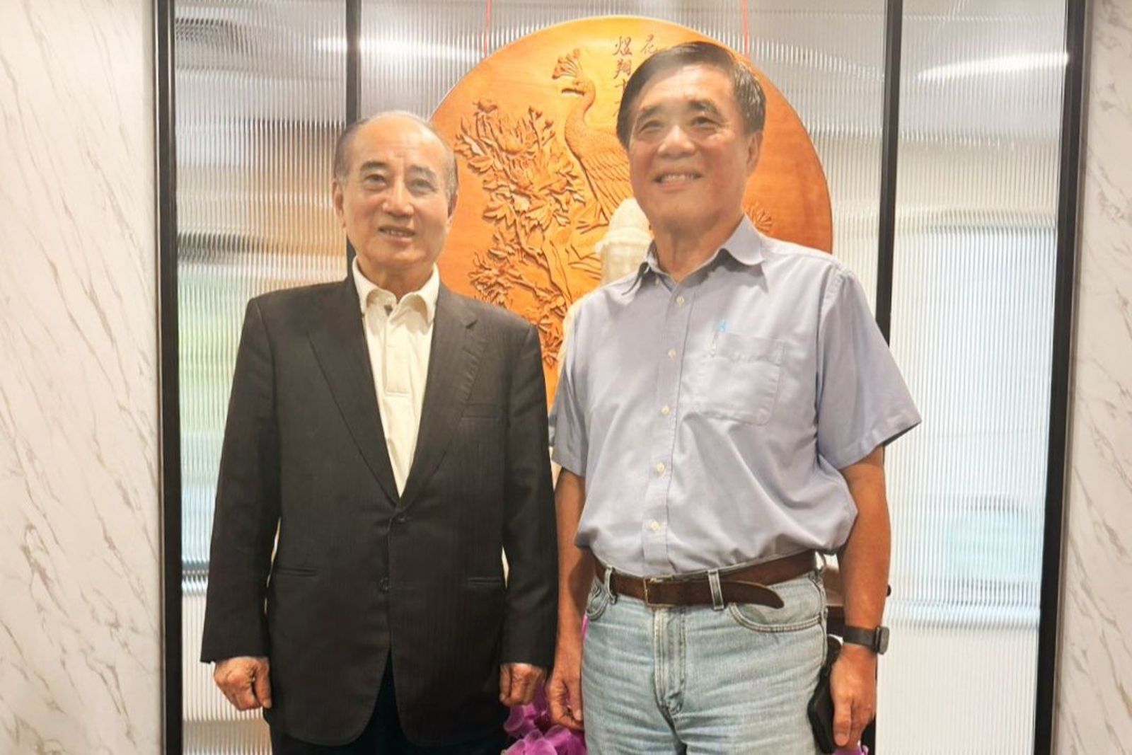 郝龍斌發文稱「感謝期許」　王金平：他未告知我要選黨主席