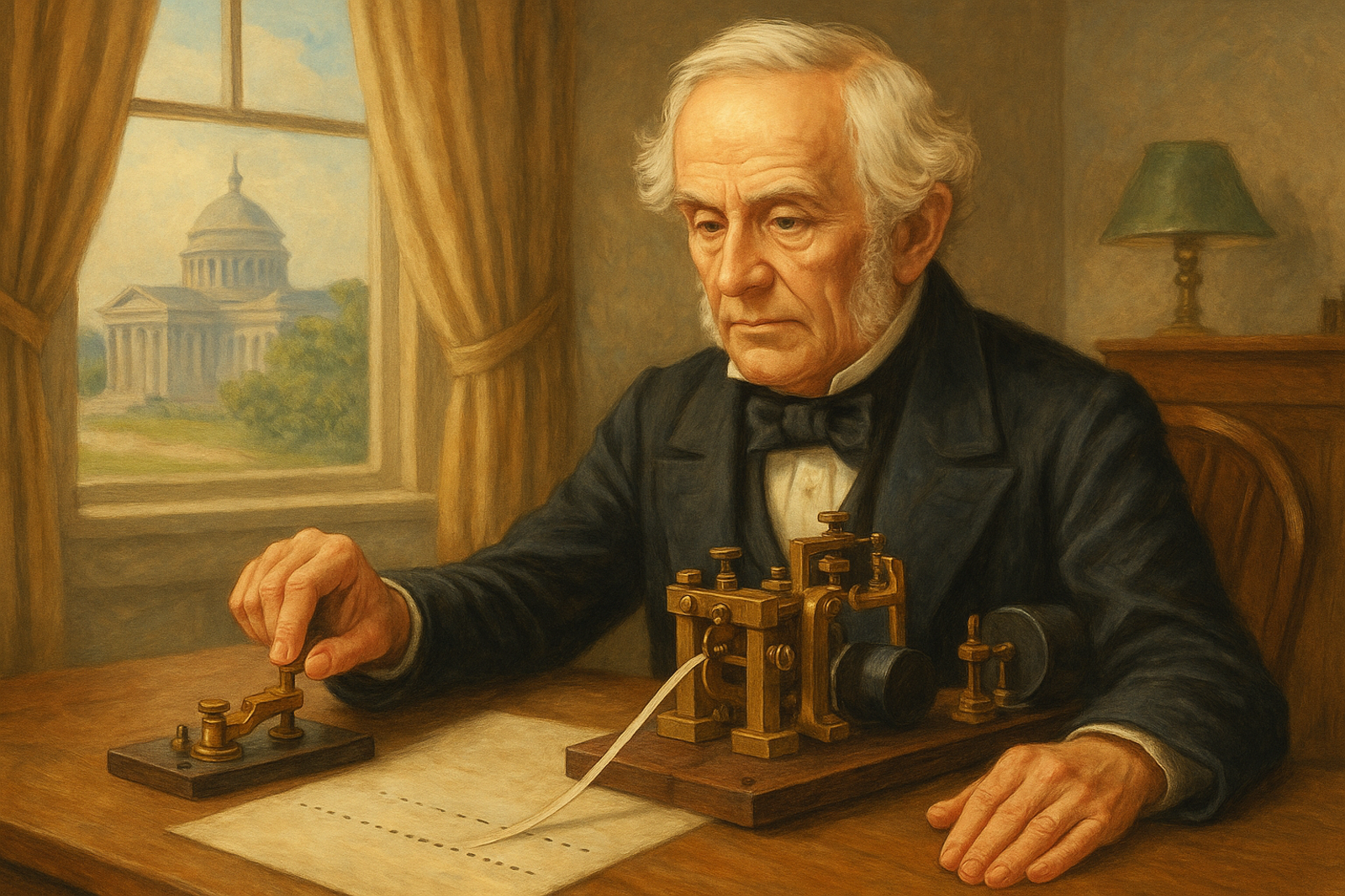 今天啥日｜5／24首次摩斯電報發送日