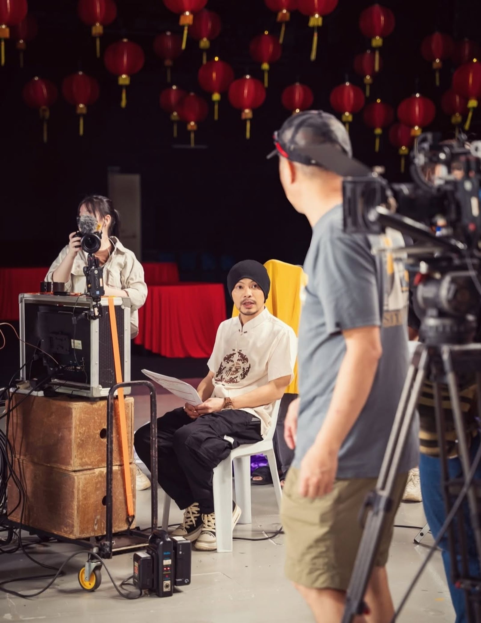 黃明志28日發文分享拍攝新歌MV。翻攝黃明志IG