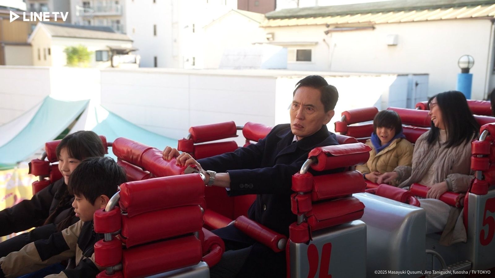 粉絲好奇松重豐飾演的五郎，將捲入什麼意外？LINE TV提供