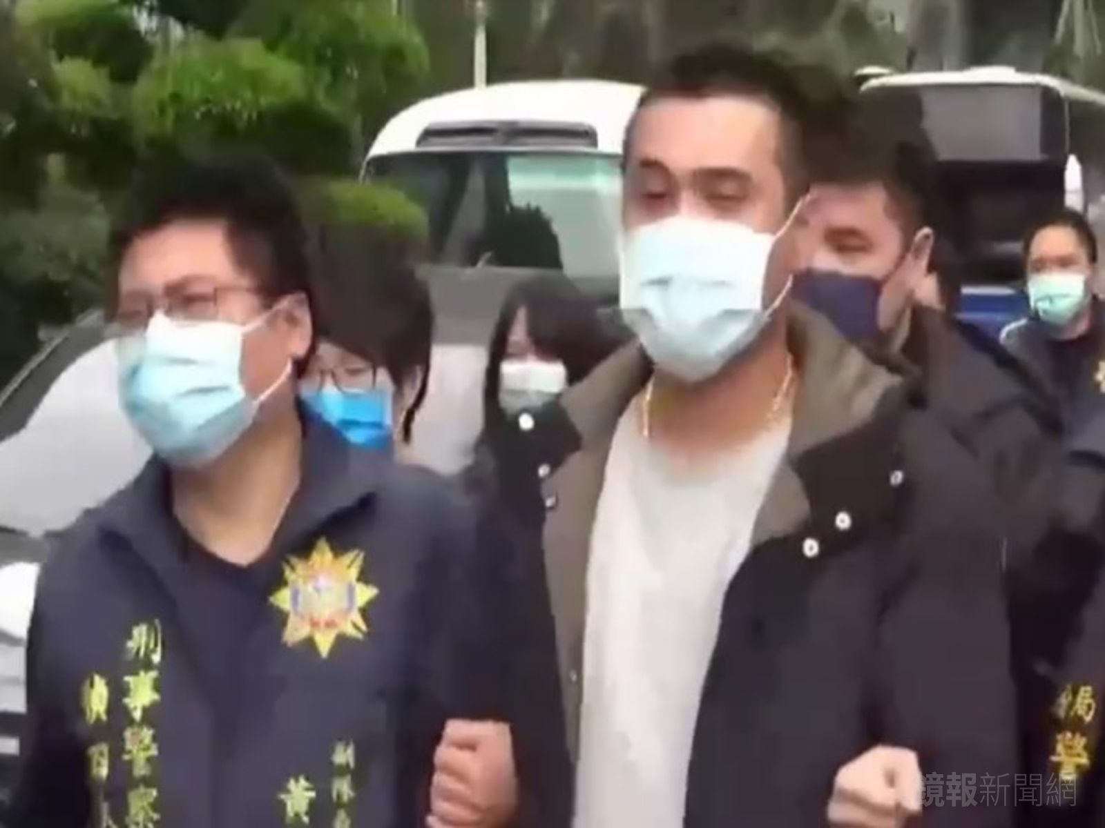 竹聯幫靜安會成員「夏安」是台法混血兒，眉眼深邃。資料照片