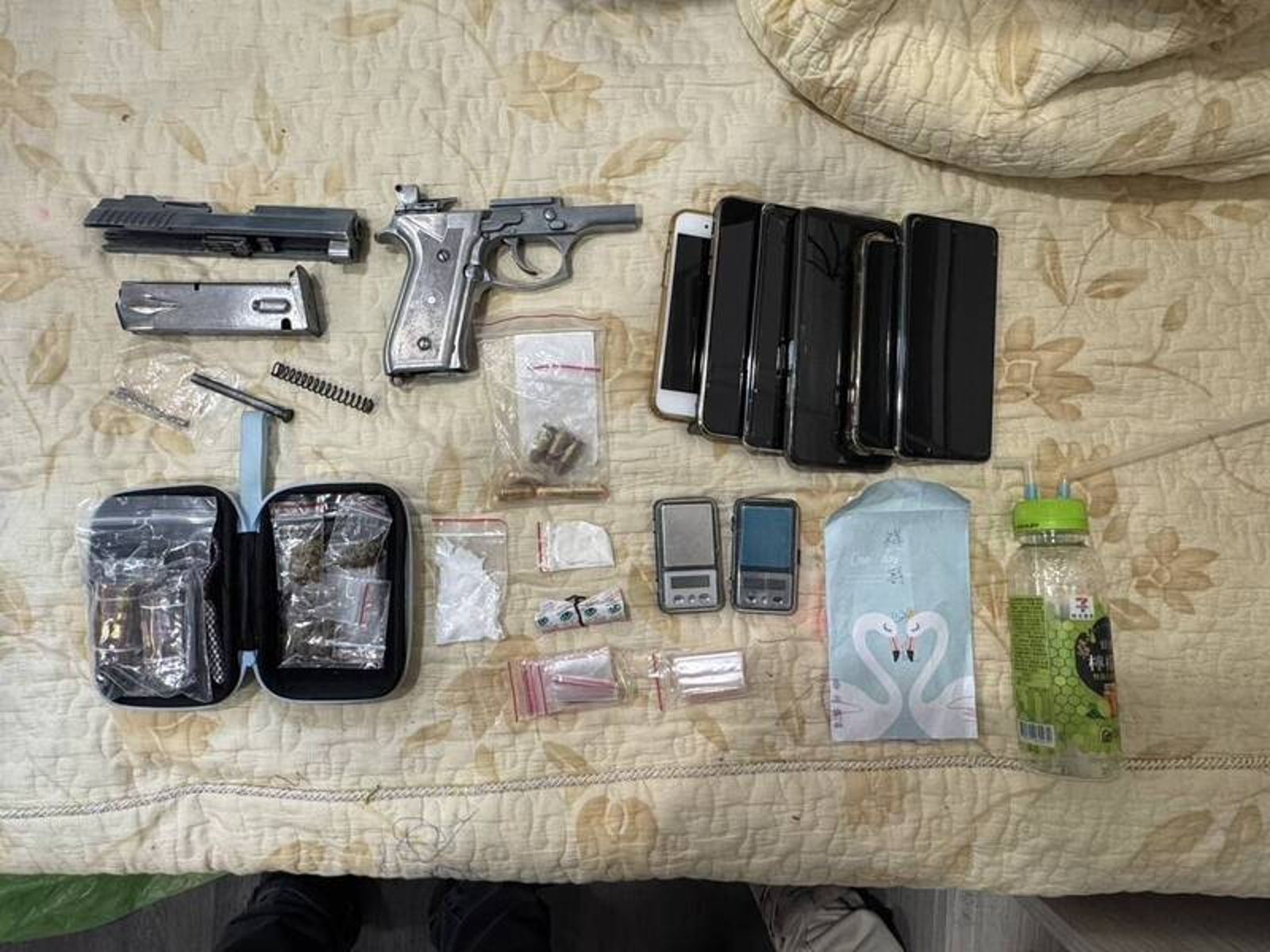 毒販擁槍自重,改造槍枝膛炸捨不得丟棄罪加一等 再度入獄恐判重刑