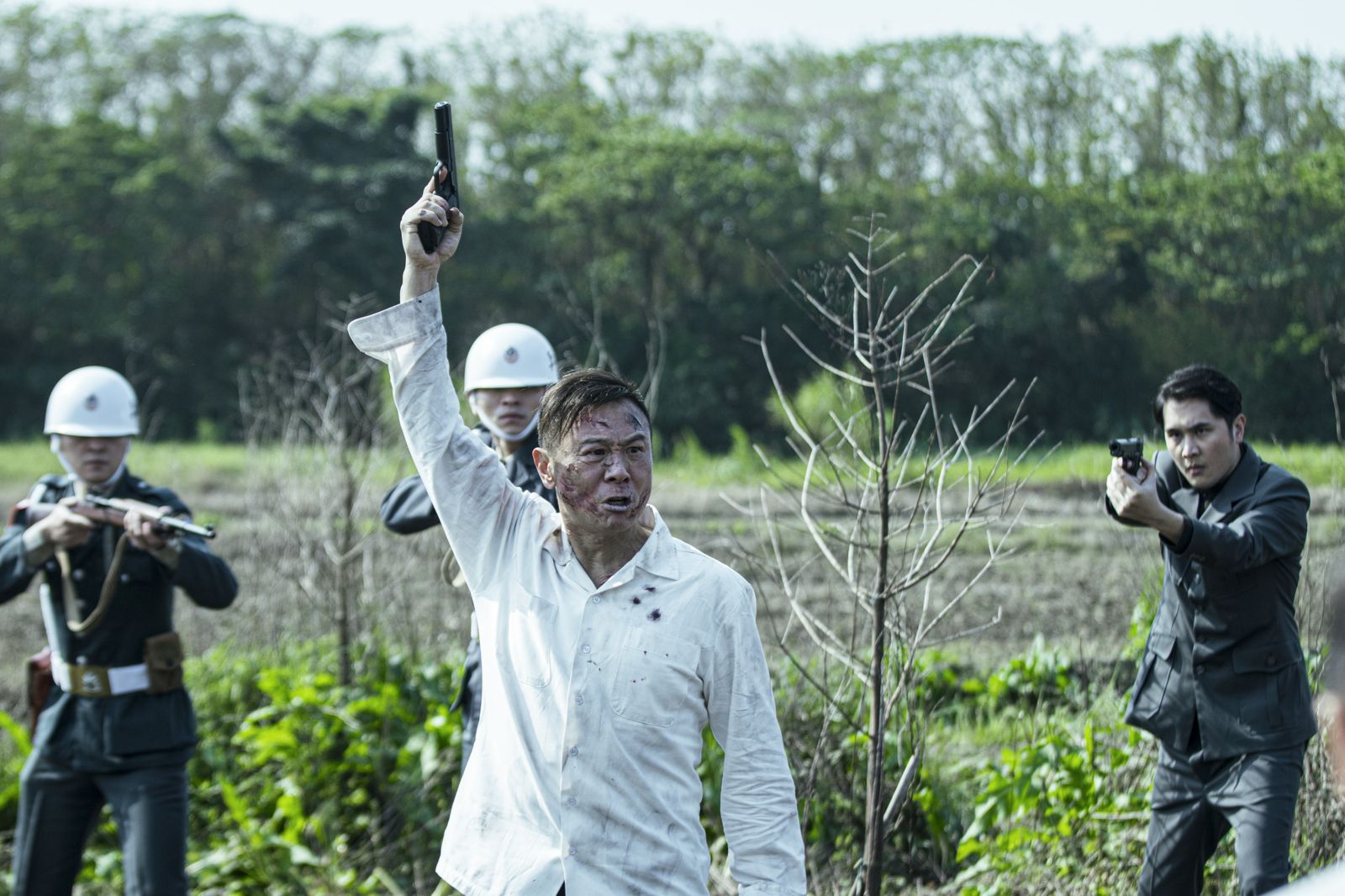 張世於電影《搜查瑠公圳》展現一演入魂演技。伯樂影業提供