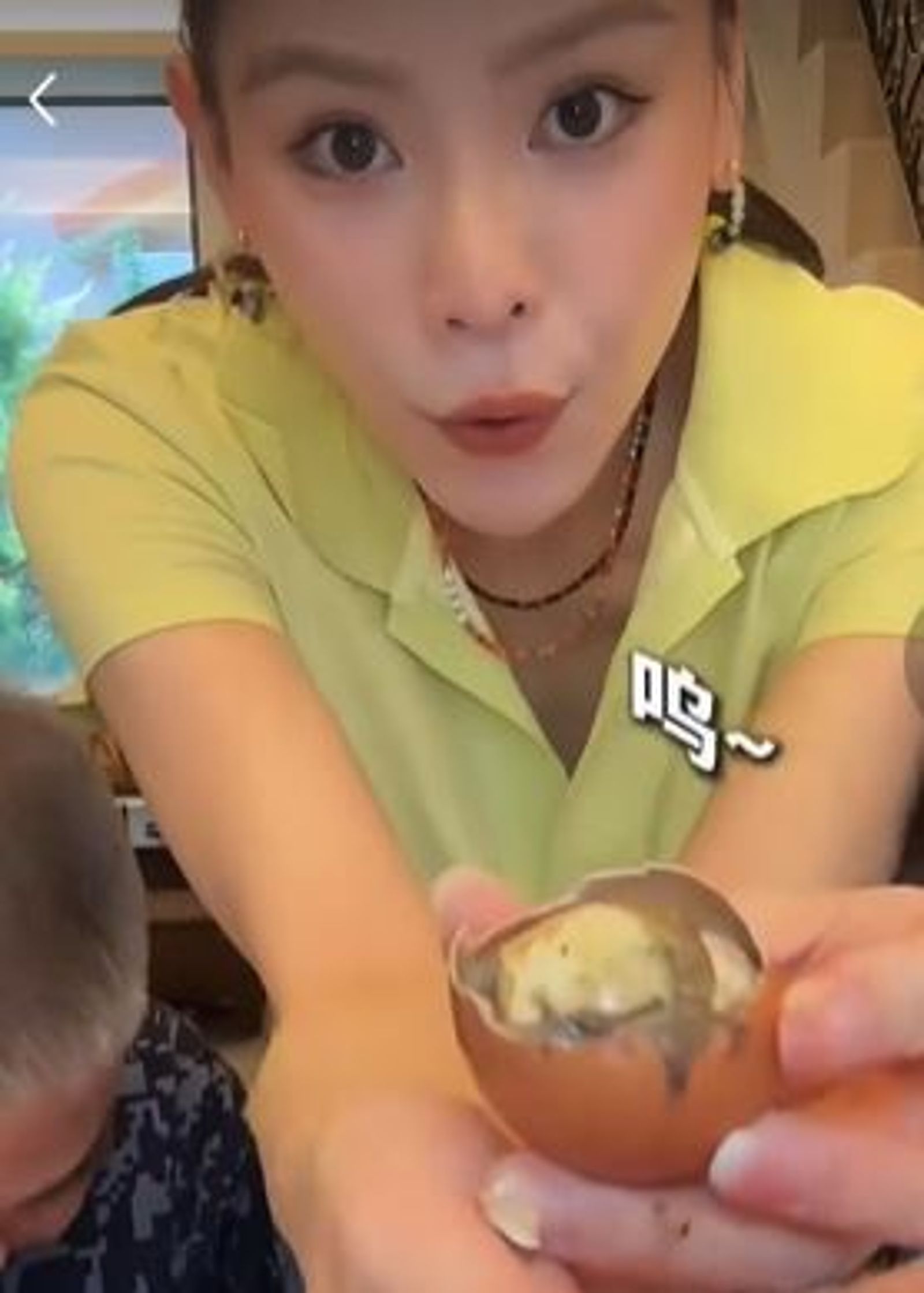 聶詩芸帶胚胎蛋回台。翻攝聶詩芸IG