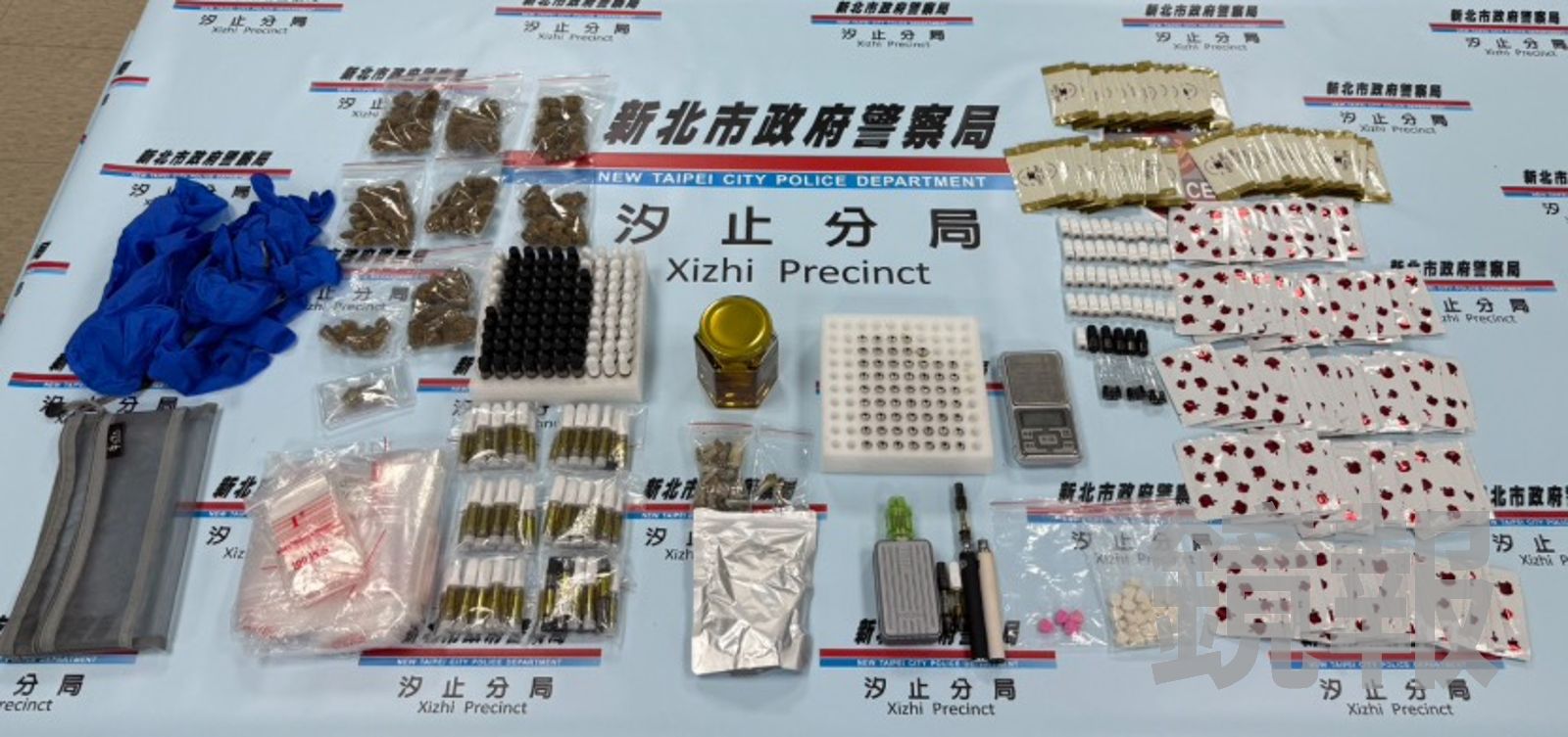 汐止警新店民宅查毒　現場宛如毒品分裝場價值逾百萬