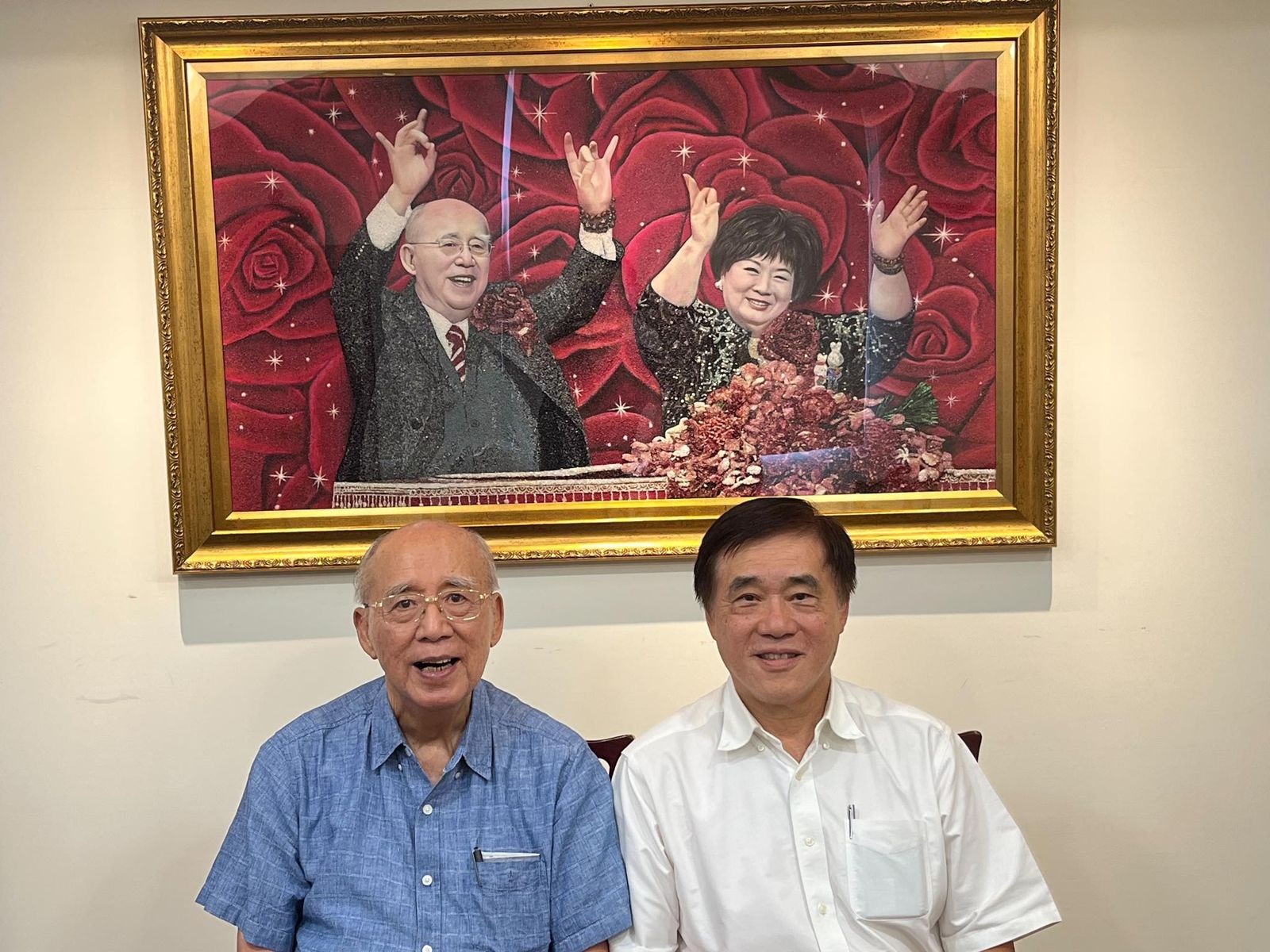 參選黨魁起手式？郝龍斌探望「造王者」吳伯雄：盼下任黨主席像伯公一樣無私無我