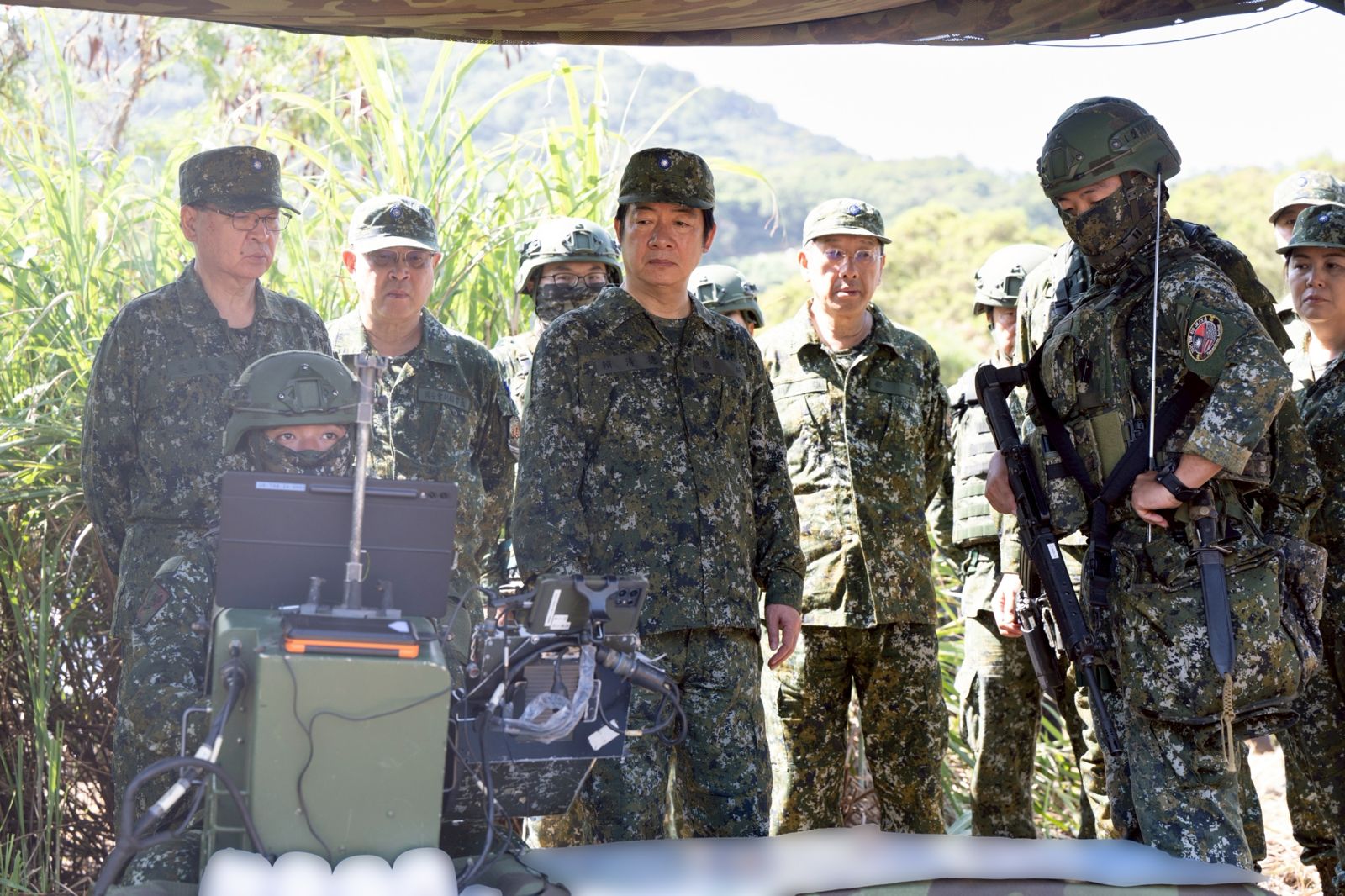 賴清德赴新北視導「漢光演習」　了解實際操演情形、頒加菜金慰勉國軍