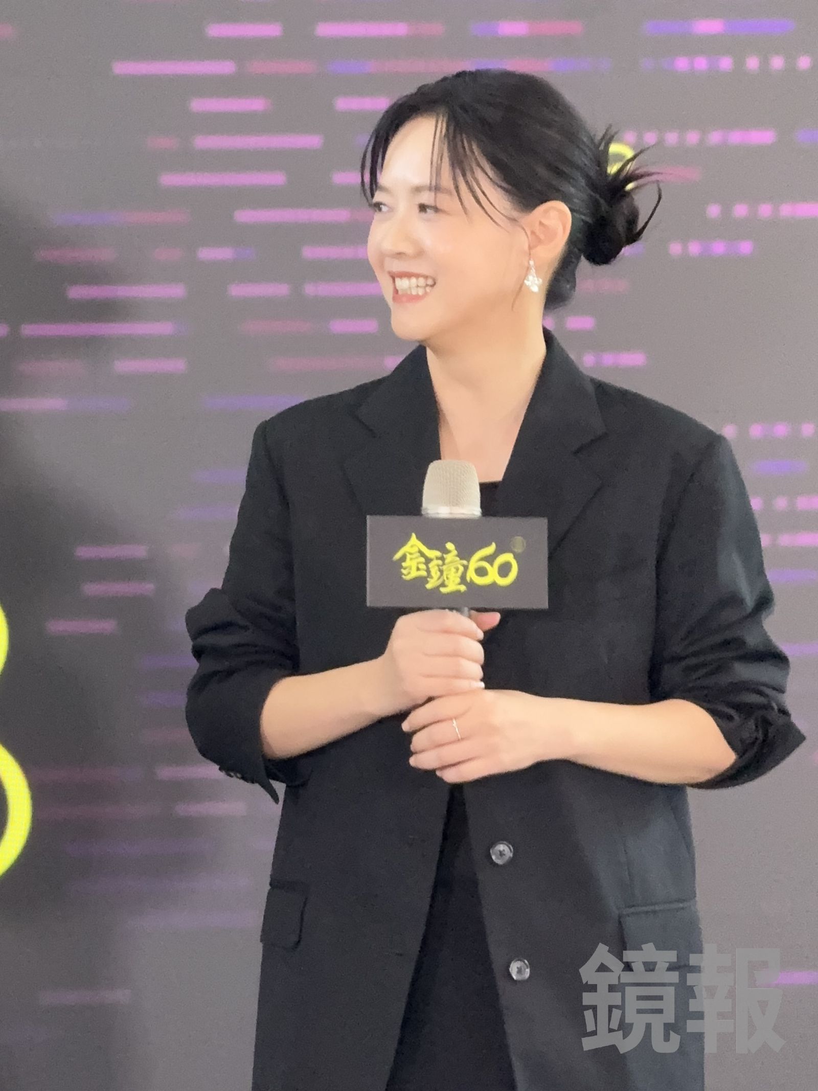 金鐘60主持人曾寶儀。潘佳琪攝