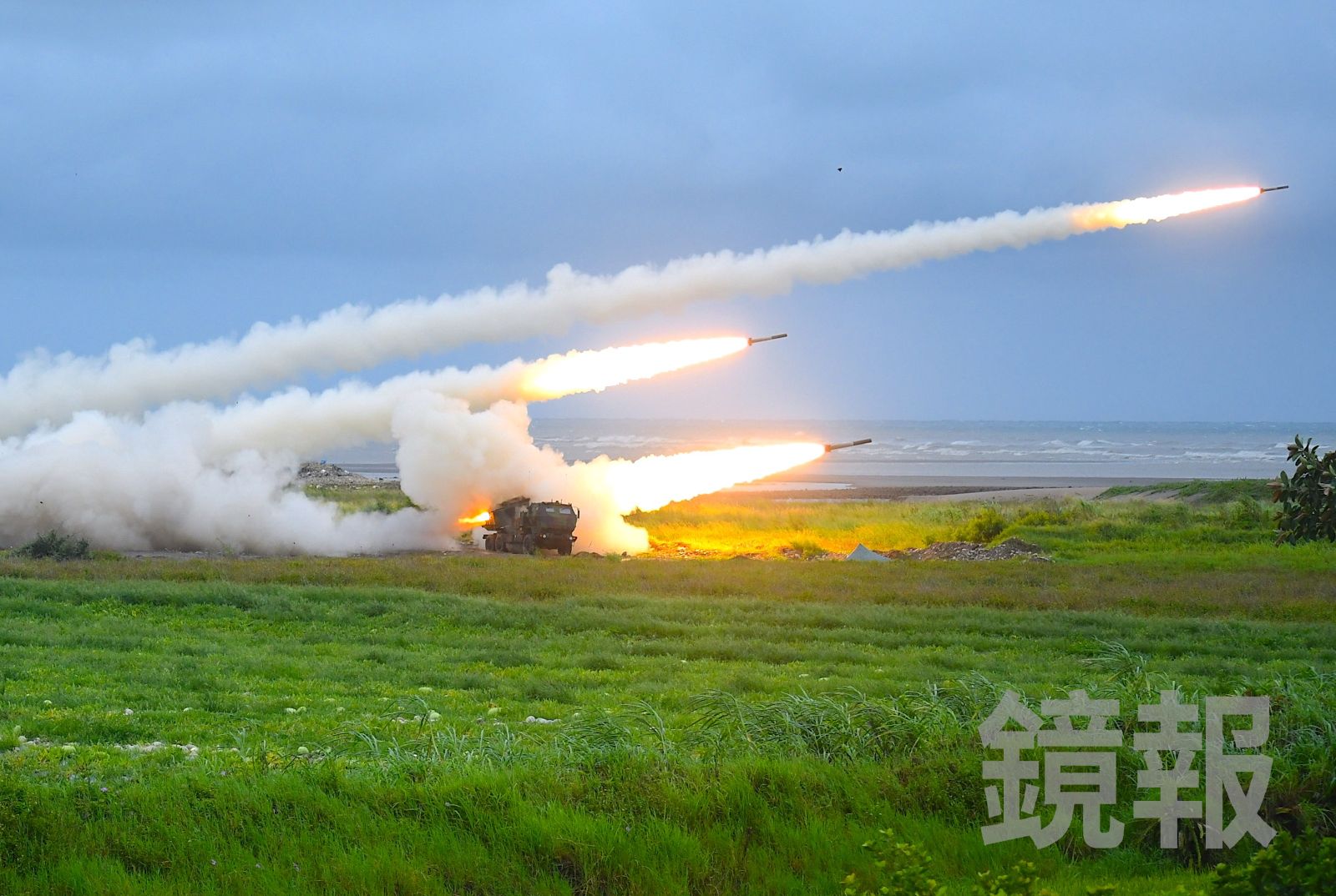 海馬士首次驗證陣地實彈射擊 兩度因北部空域管制中斷、4枚發射失敗
