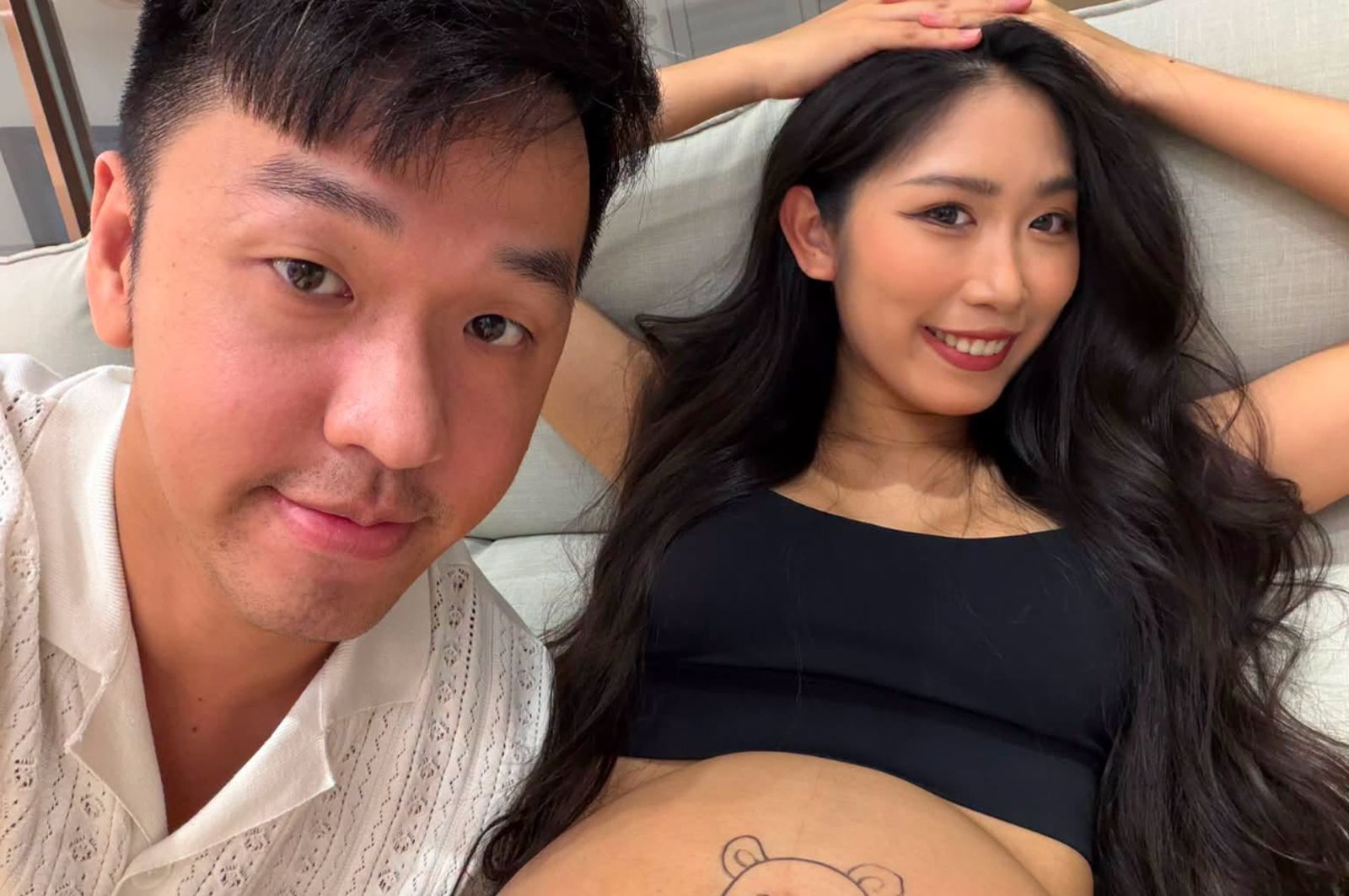 香蕉當爸了!愛妻回診突宮縮「進產房20分鐘生了」 女兒搶在颱風、iPhone Duo前報到
