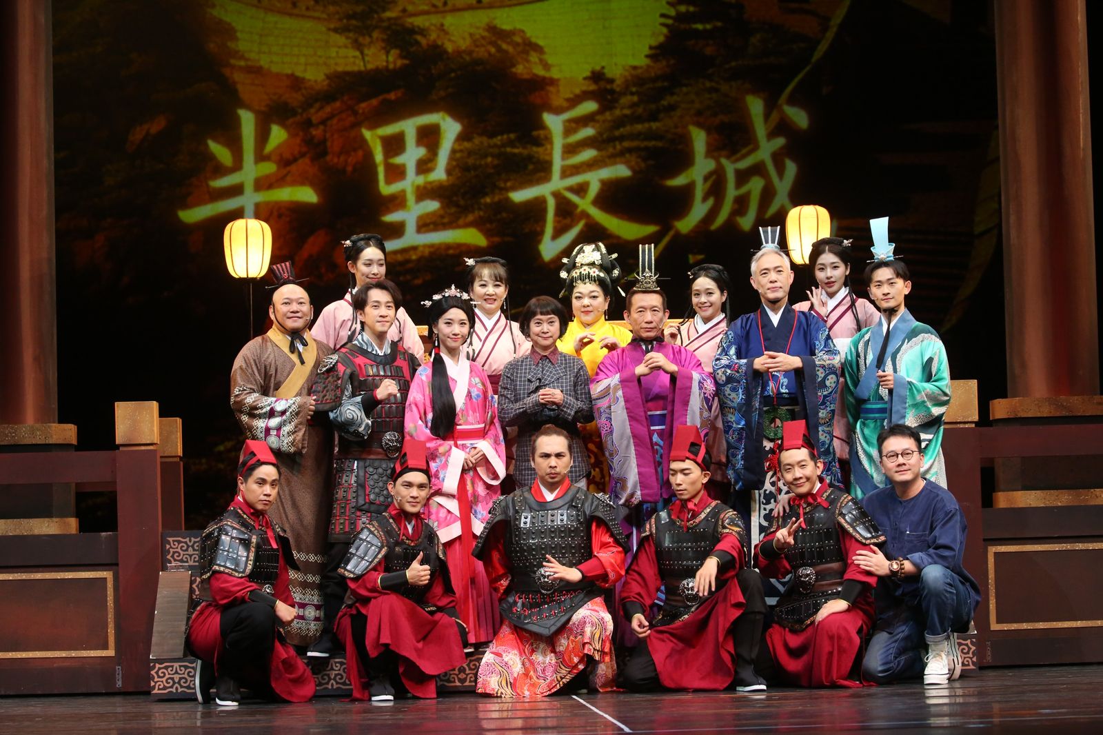 《半里長城》30日彩排邀媒體探班。董孟航攝