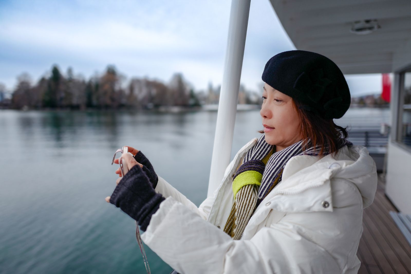 阮丹青雪地重啟心靈！踏進瑞士遇見「童年的自己」