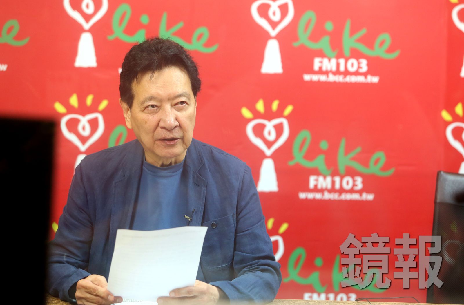 資深媒體人趙少康火大開嗆,「我有那麼偉大嗎?我訪問一個沈伯洋就把國民黨害了?」攝影姜永年