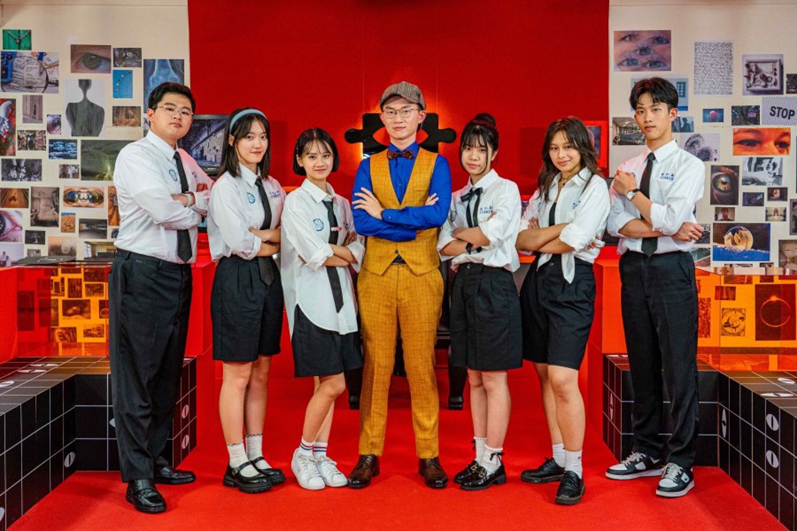 推理實境綜藝《成仁高中偵探社》 入圍 AACA亞洲影藝創意大獎最佳遊戲或益智節目 。公視提供