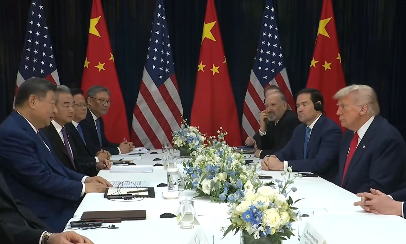 川習會中美談成稀土出口解凍 大豆重返貿易清單 關稅戰暫歇一年