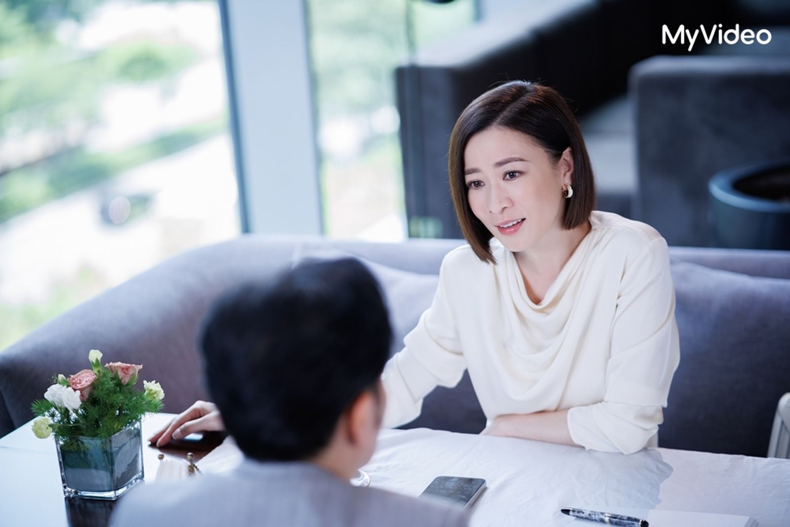 佘詩曼率原班人馬重返《新聞女王2》。台灣大哥大MyVideo提供