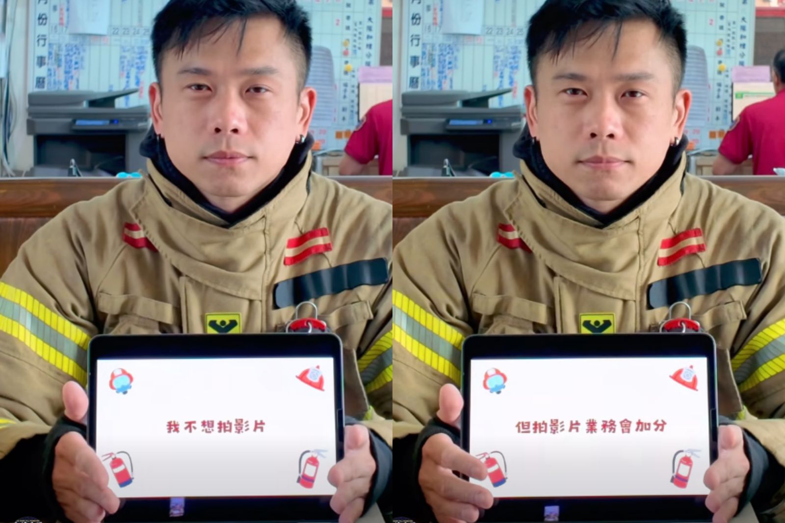 帥消防「54秒無聲片」真摯提醒...除1例外別找我們！萬人乖乖看完點讚：懂了
