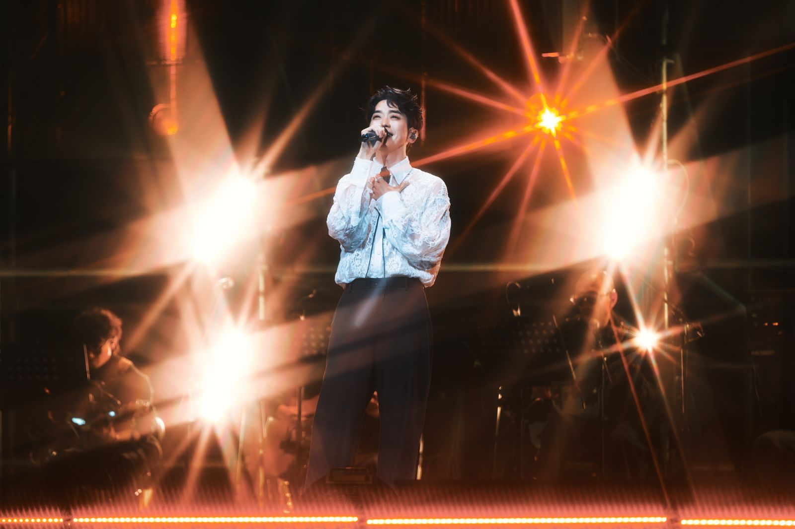 張棟樑日前在高流舉辦「第二十一個故事」巡迴演唱會。張棟樑工作室提供