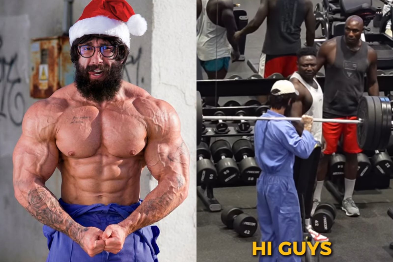 別小看拖地清潔工！他「裝弱」單手舉起百公斤槓鈴　身分曝光竟是900萬訂閱舉重天才