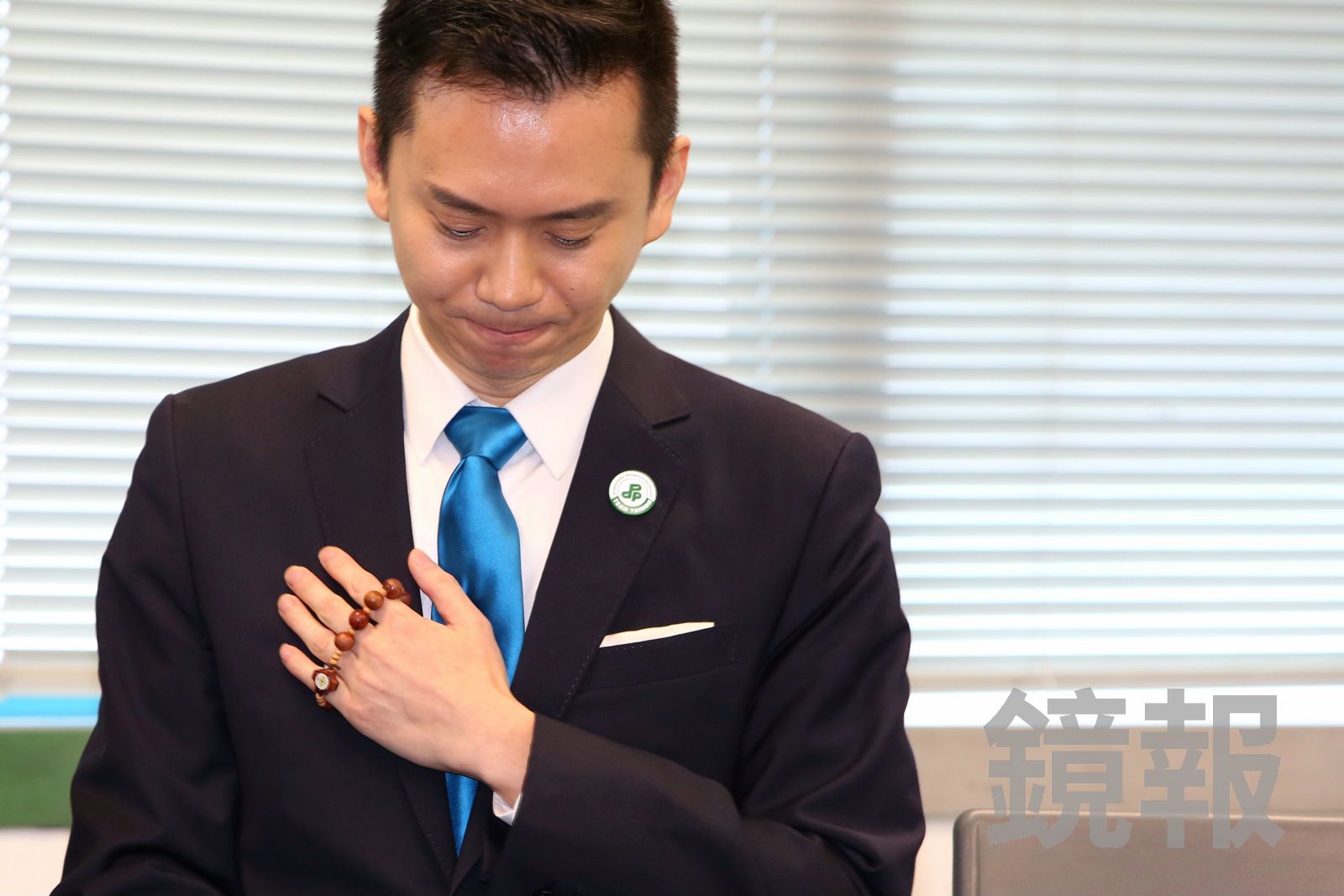 打造台灣京都!鄭朝方捻念珠宣示參選新竹縣長 曝從政初心憶「趙姆姆」