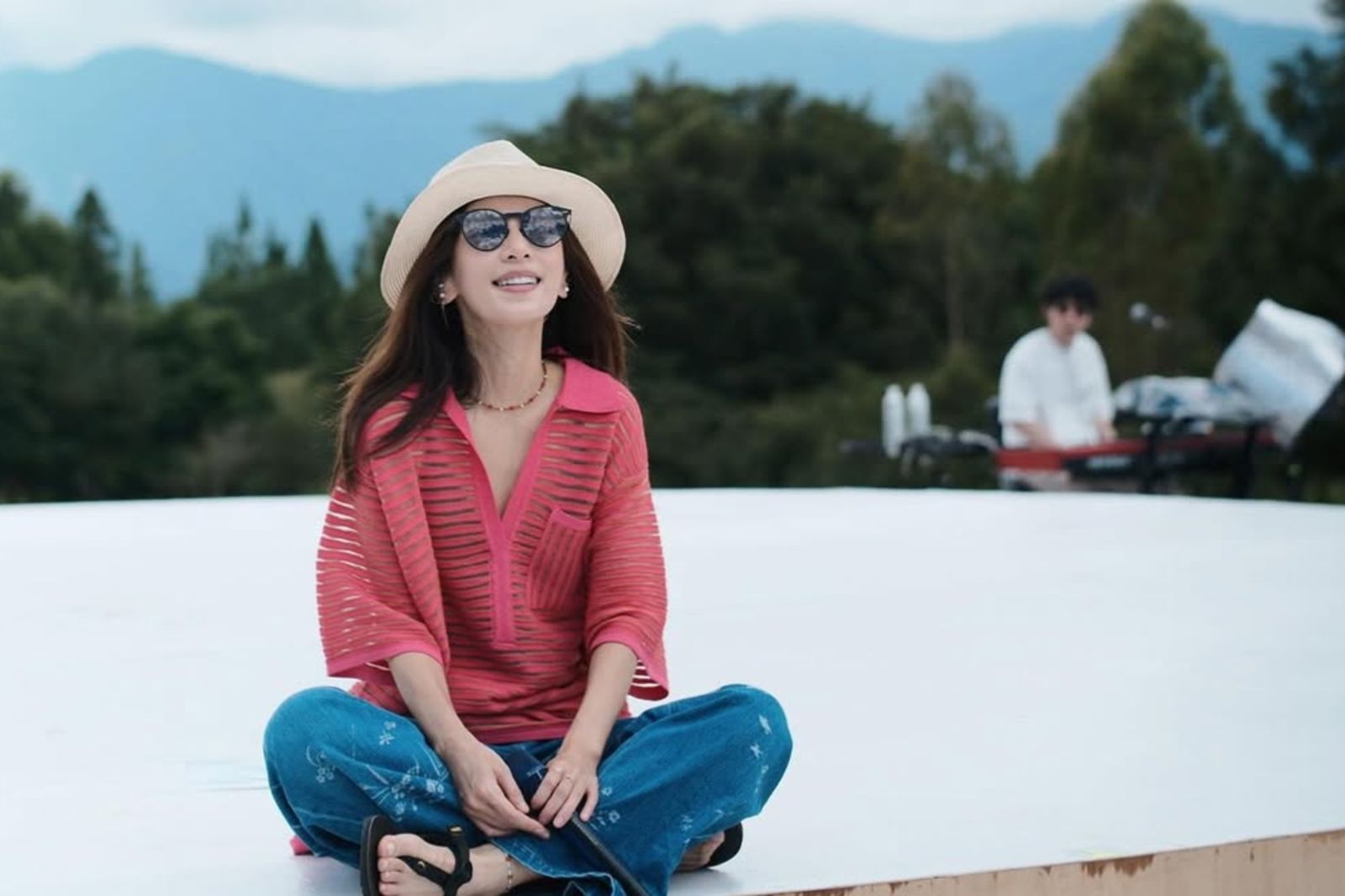 躲過颱風攪局超幸運　田馥甄南投唱一半才宣布停班課