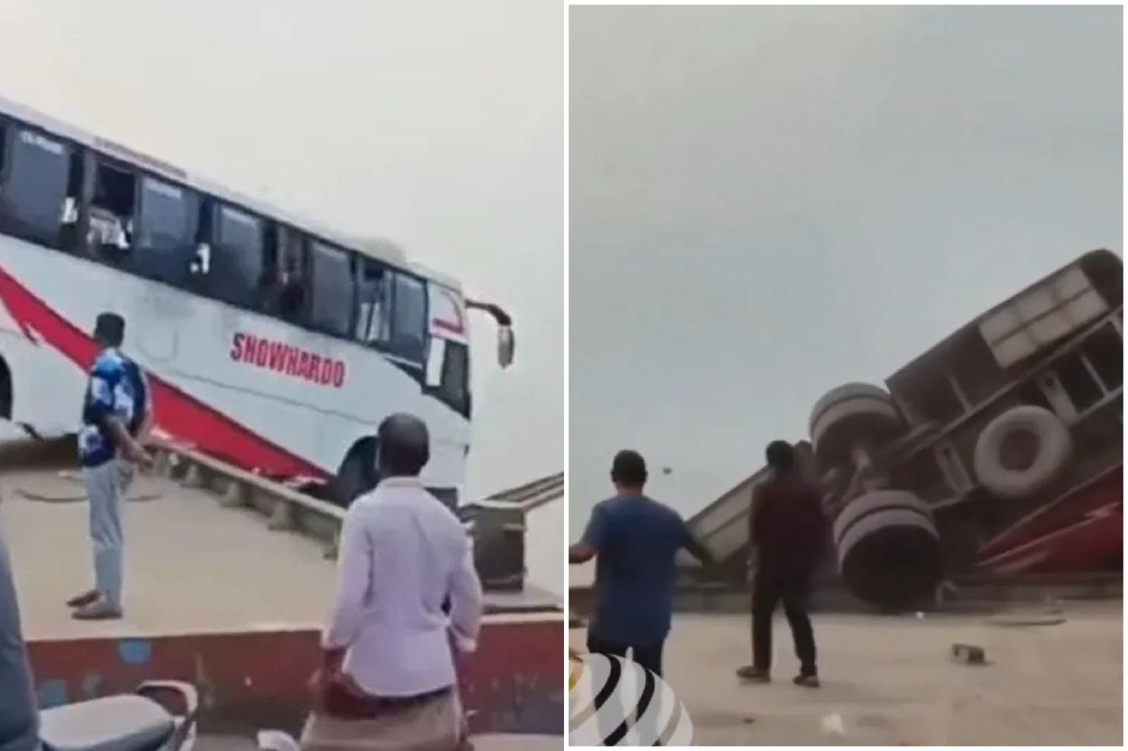 驚悚絕命！孟加拉巴士直衝墜河　釀18死