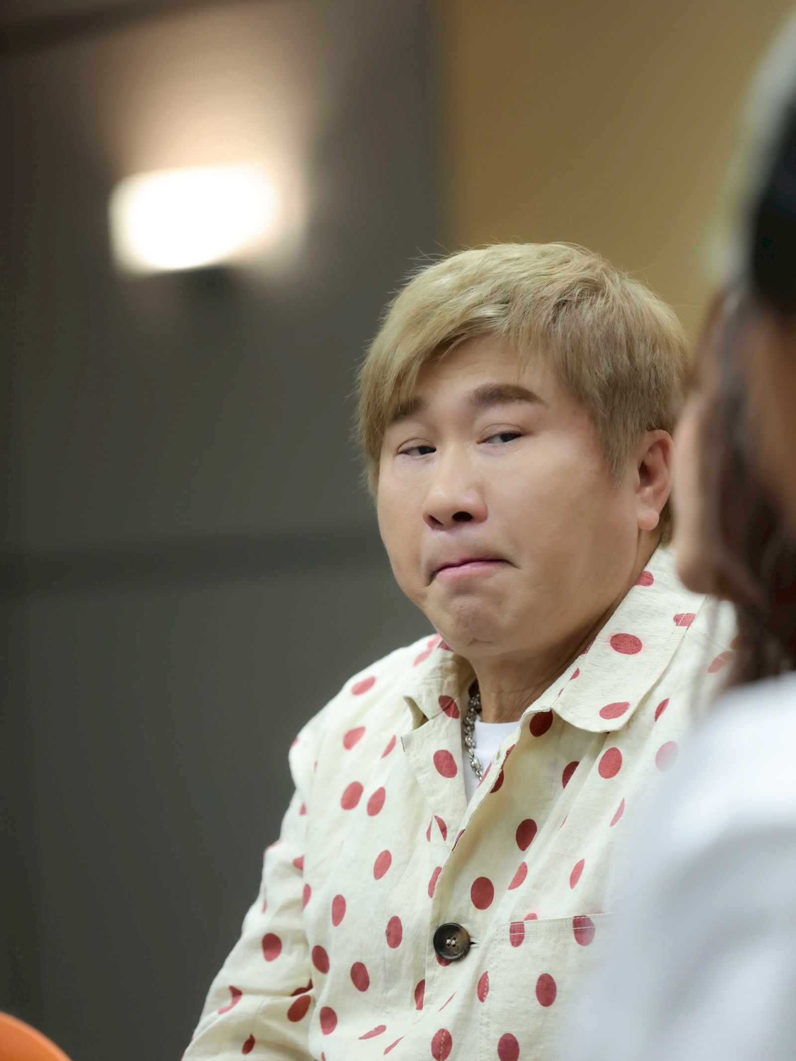 胡瓜19日出席活動正面回應分產風波。（劉耀勻攝）