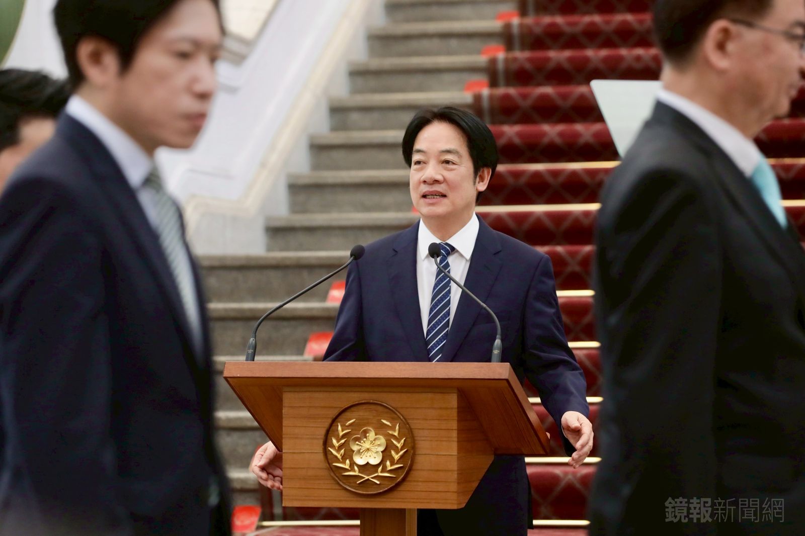 就職週年談兩岸　賴清德：在對等尊嚴下樂意進行交流合作