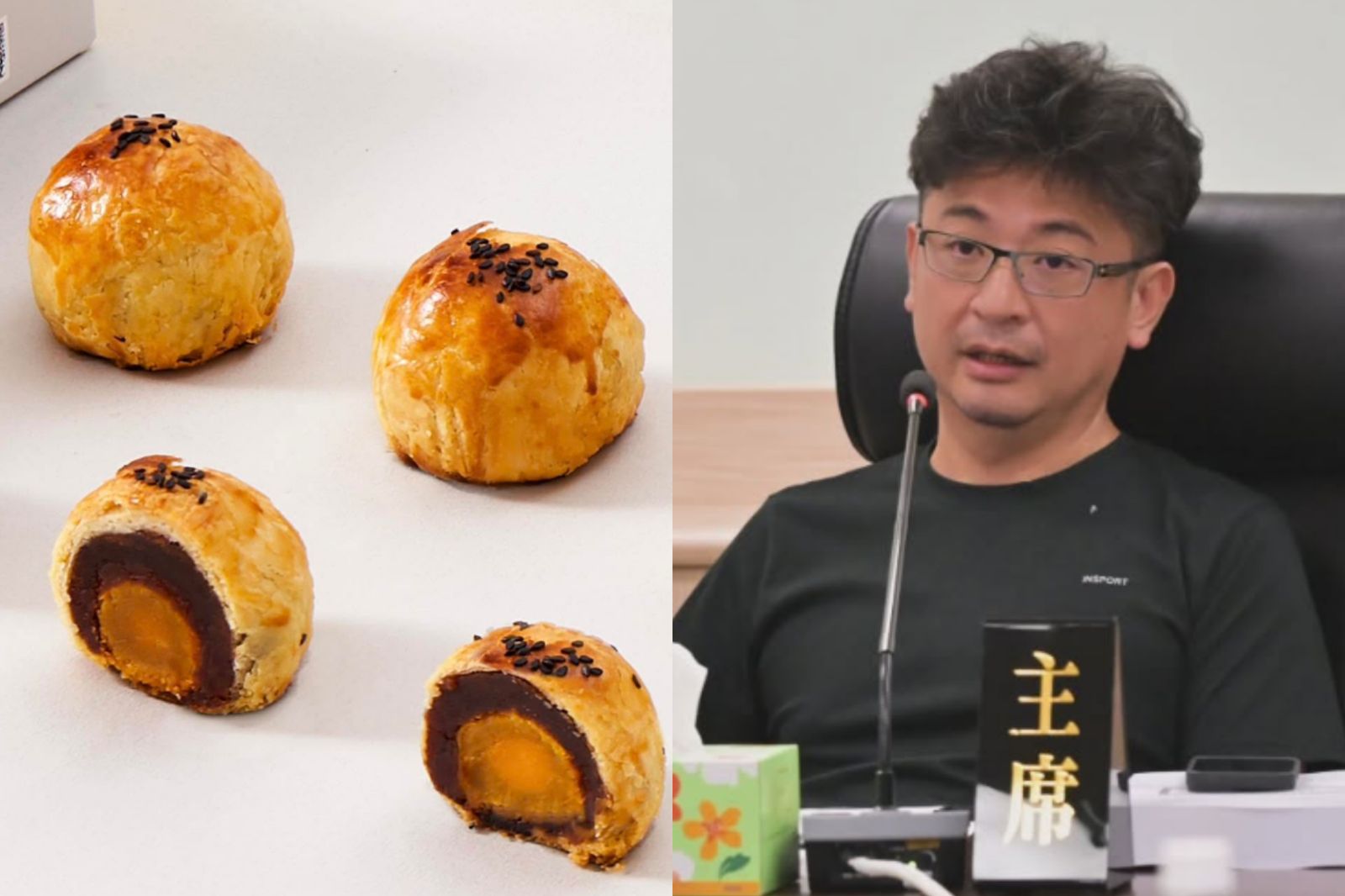 謝典霖懂吃!「賄選蛋黃酥」指定傳奇名店 網友盛讚:不二坊輸了