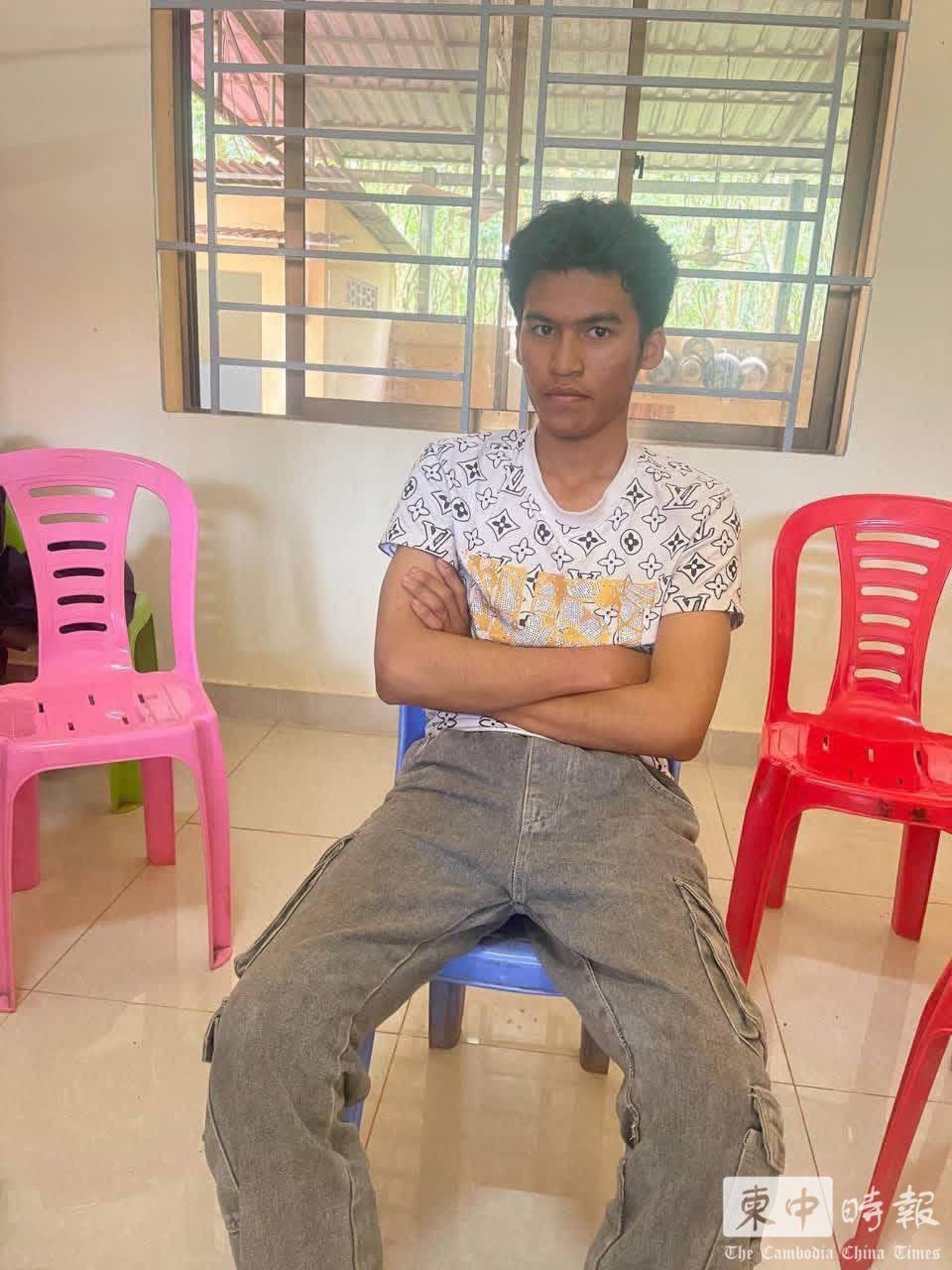 21歲蘇姓男子殺害9名親屬。圖／翻攝自柬中時報