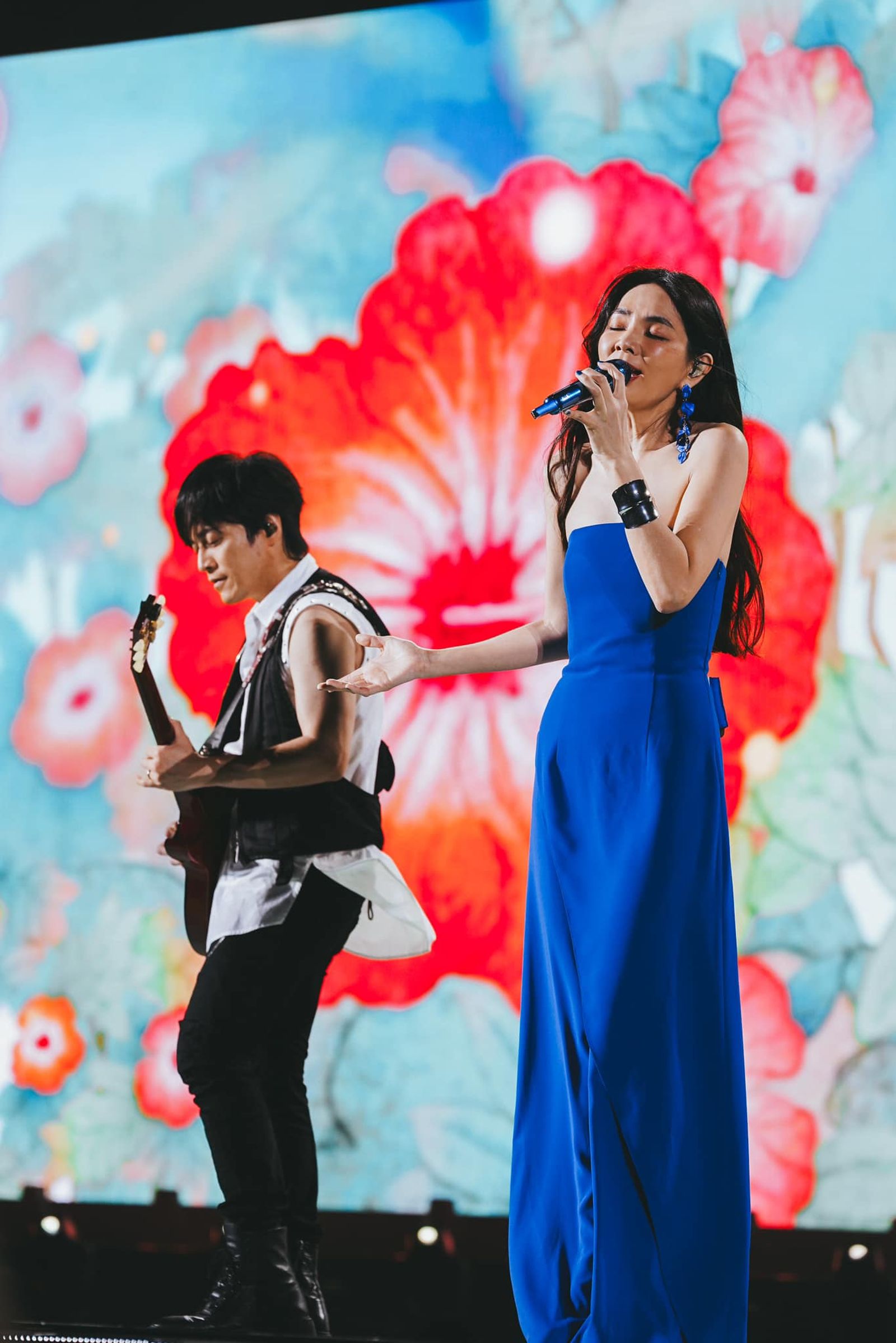 Ella之前擔任五月天演唱會嘉賓。資料照