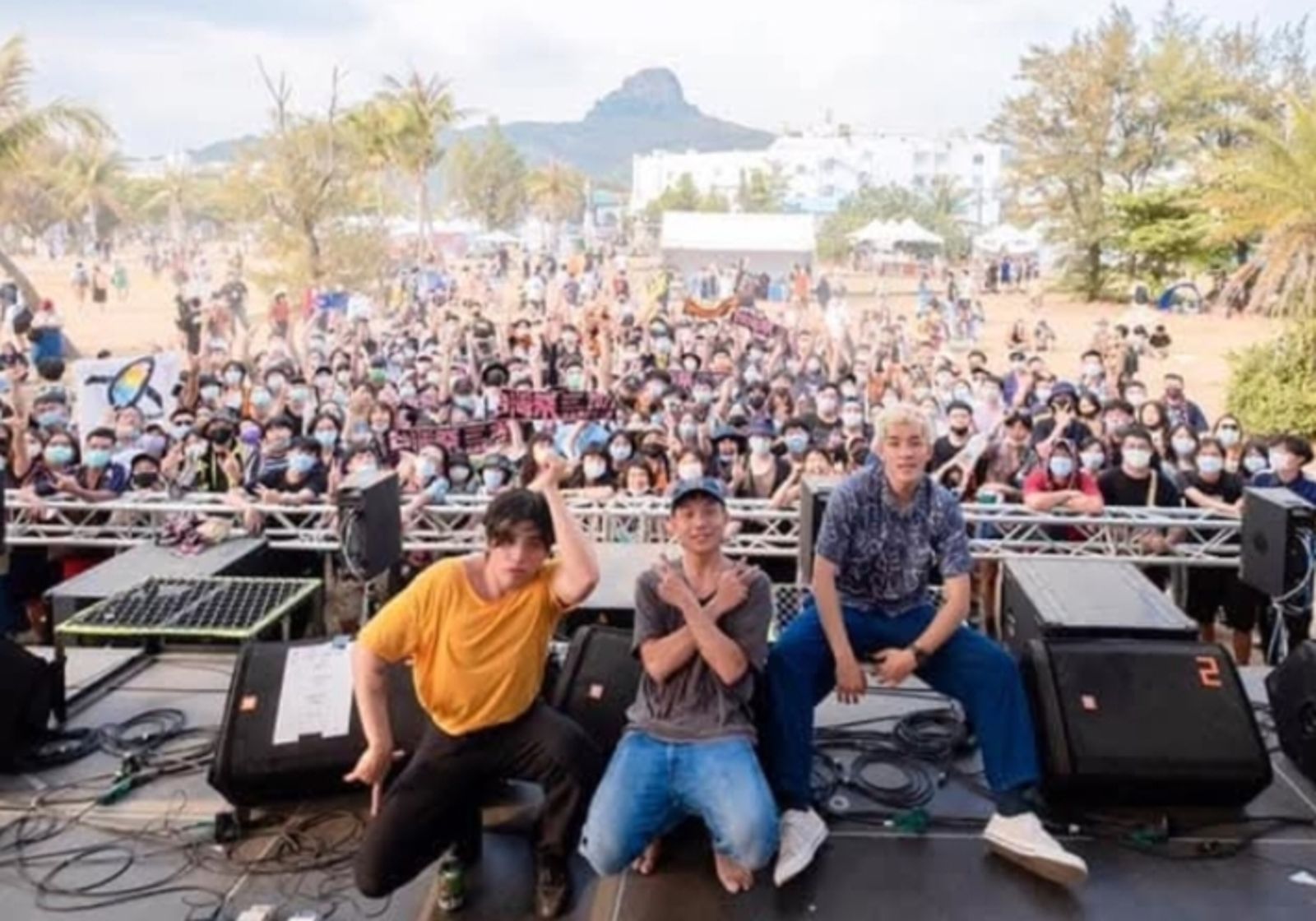 鹿洐人強烈的音樂風格深受歌迷喜愛。翻攝鹿洐人臉書