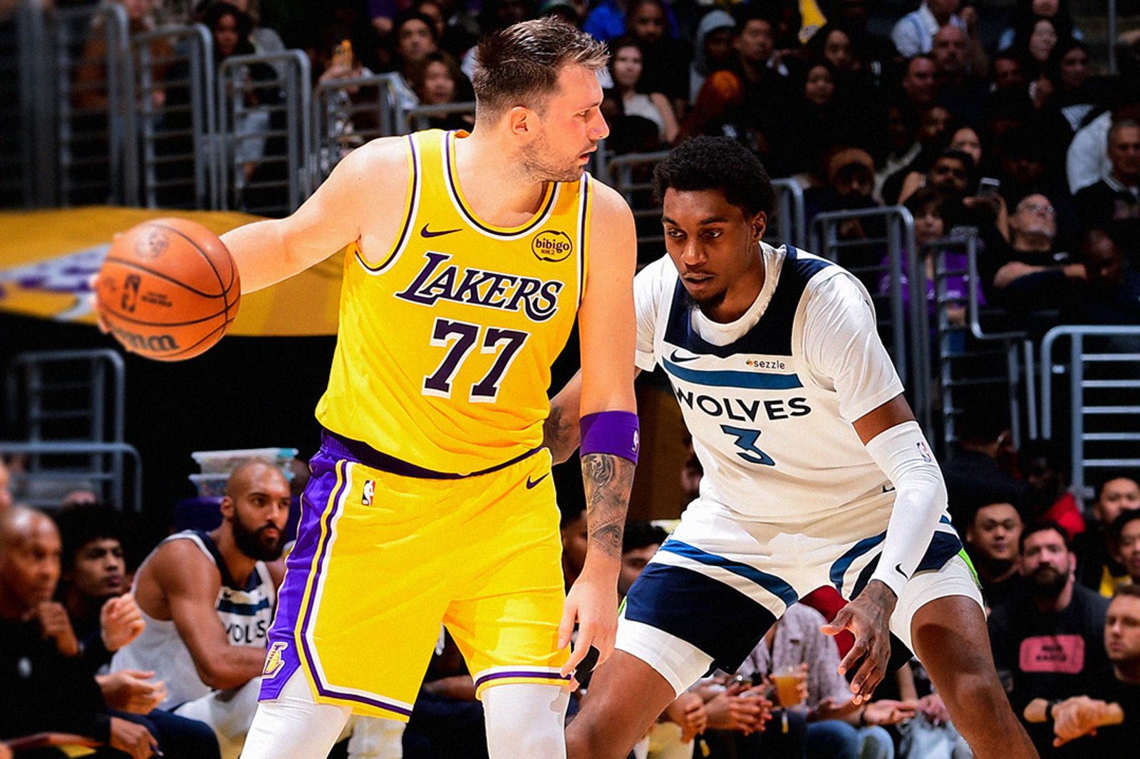 報仇成功!Doncic狂砍49分準大三元演出領軍湖人復仇灰狼