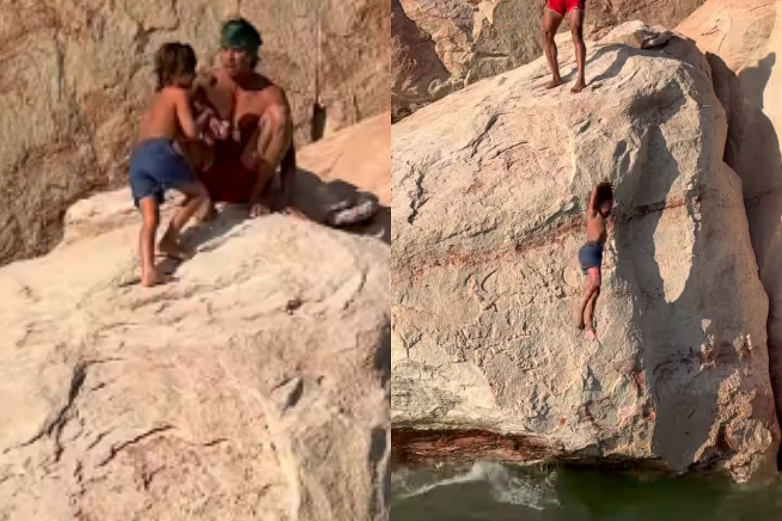 百萬網紅把7歲兒丟下懸崖惹議!他喊冤:對孩子充滿愛與細心 最新挑戰內容曝光