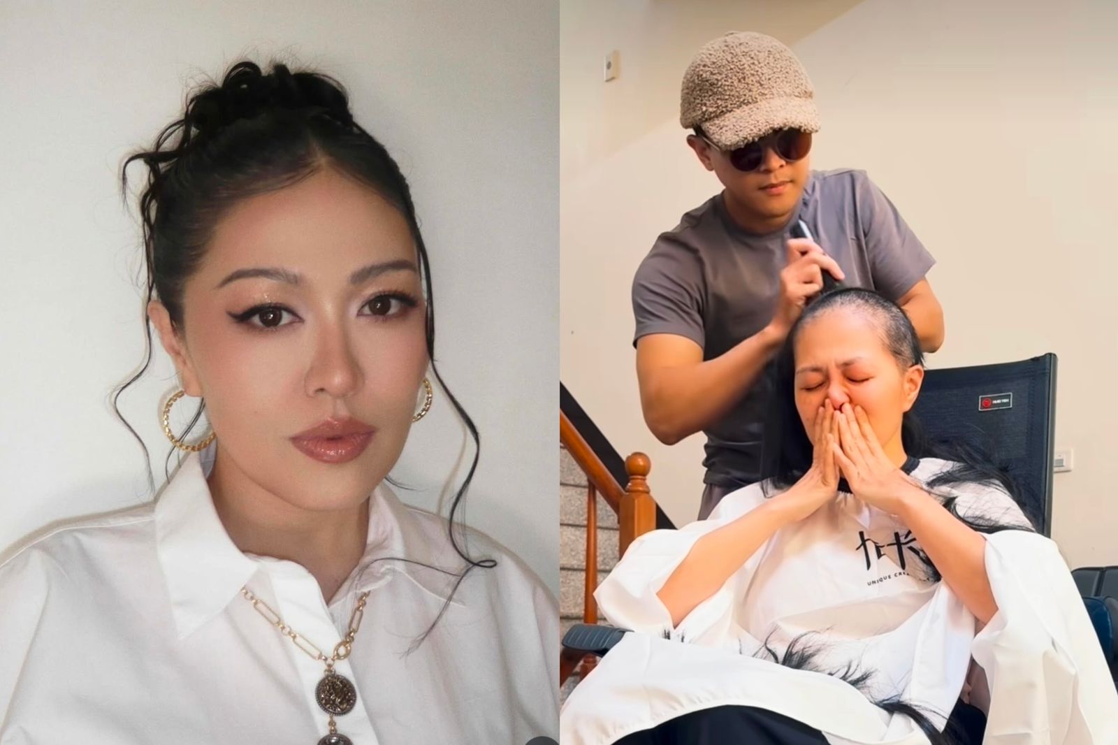 43歲金曲歌后罹乳癌二期!為20次化療剃髮「孩子睡後夜夜落淚」