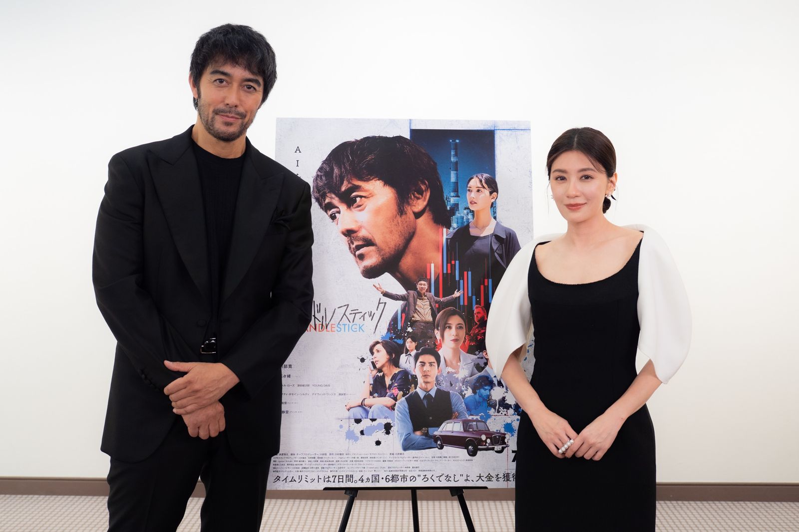 賈靜雯出席《Candlestick》東京發佈會氣場全開　阿部寬驚呼101被捕太特別