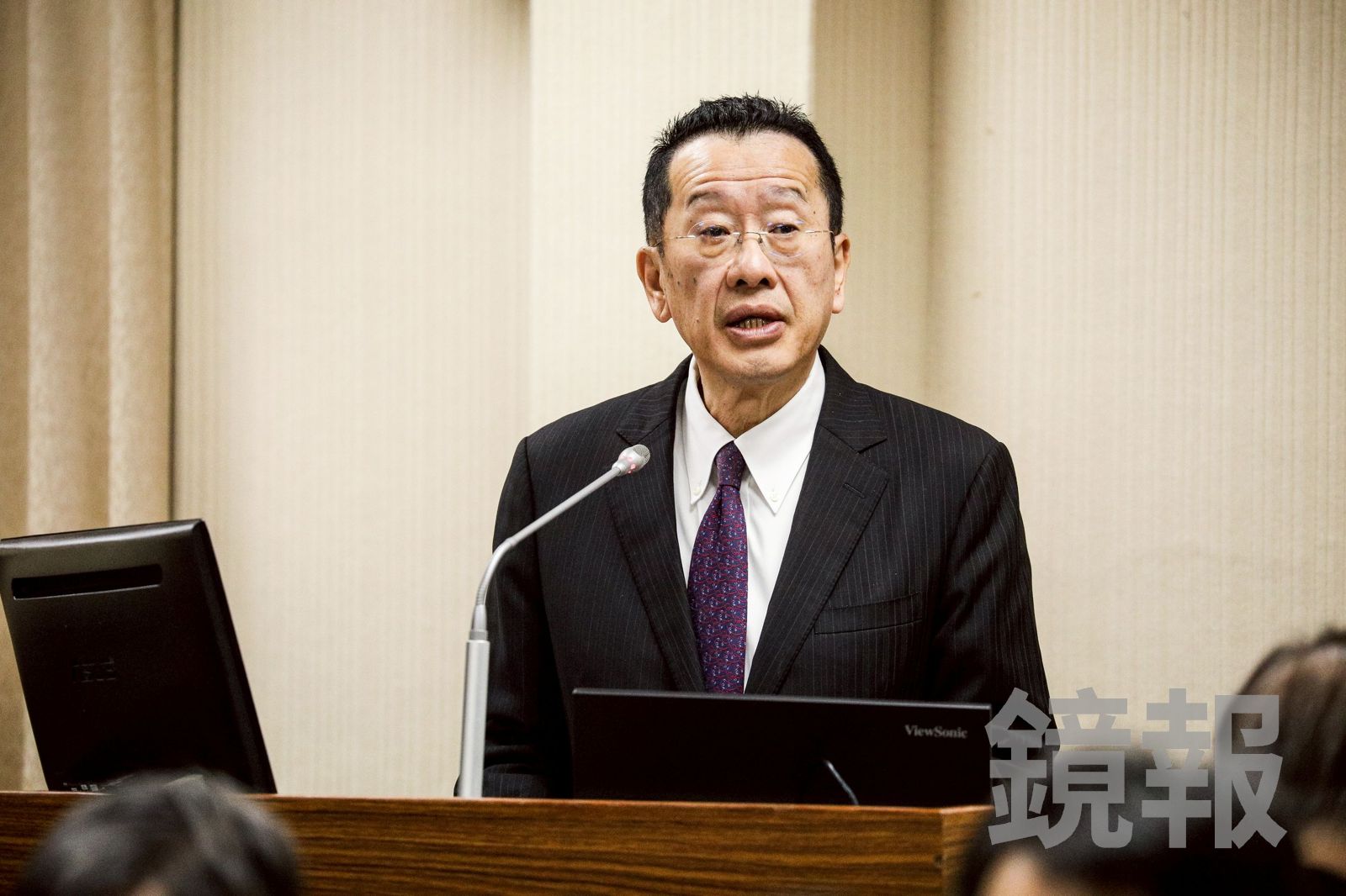 凌濤至北檢告發國防部　顧立雄稱經得起檢驗：廠商交得出貨才付款