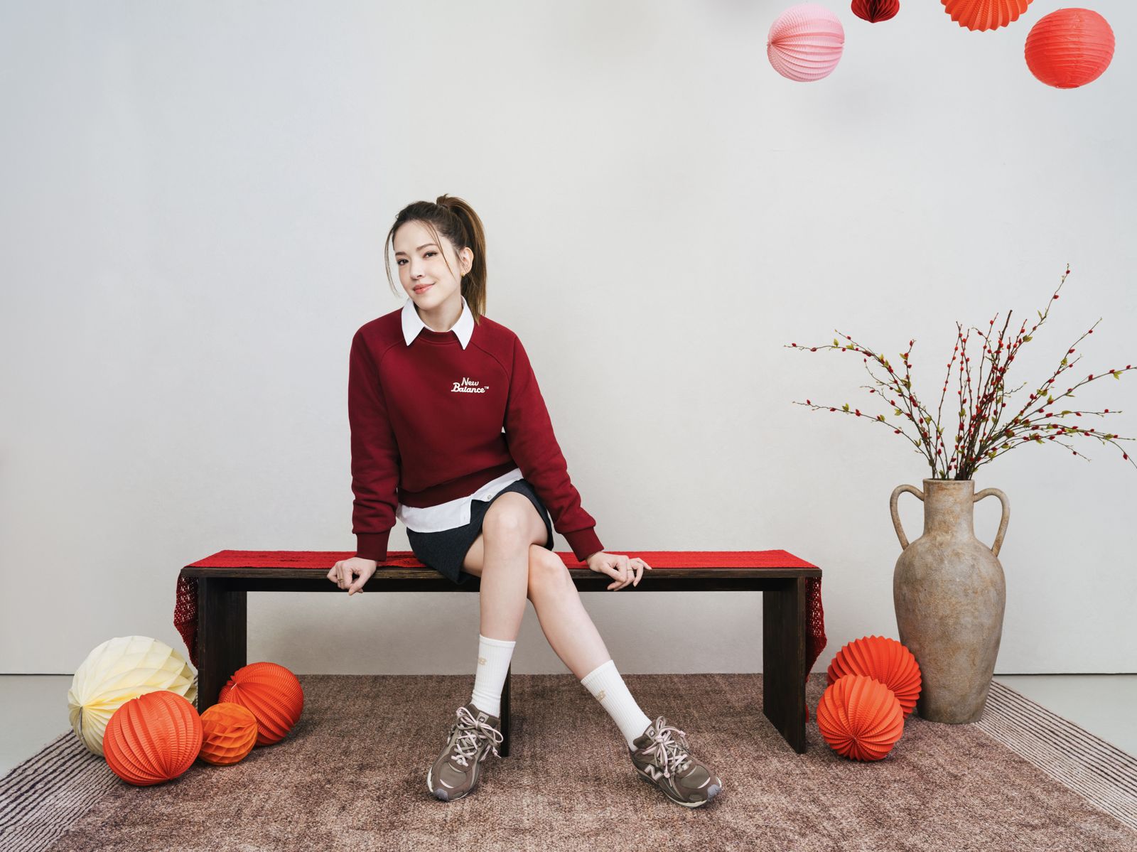 許瑋甯露美腿！升格當媽仍少女感十足　曝新年新課題：從容找到平衡