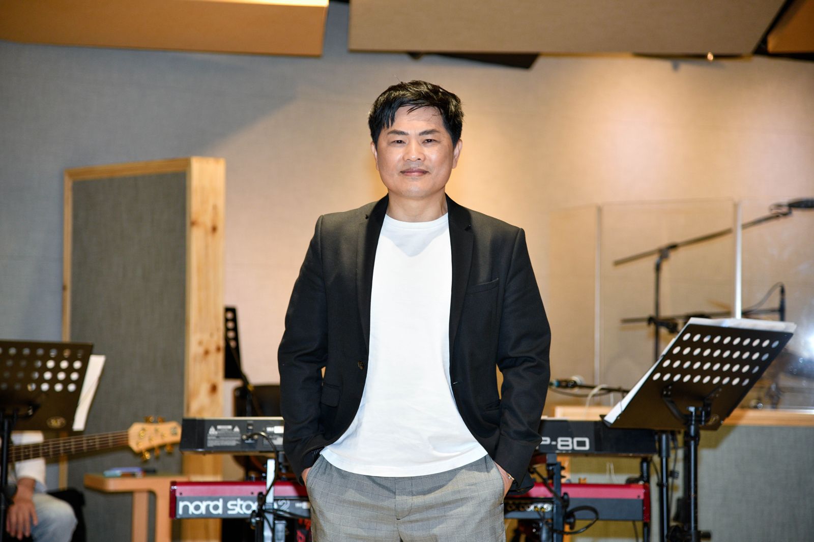 蘇明淵曾獲2屆金曲台語歌王獎肯定。 攝影李智為