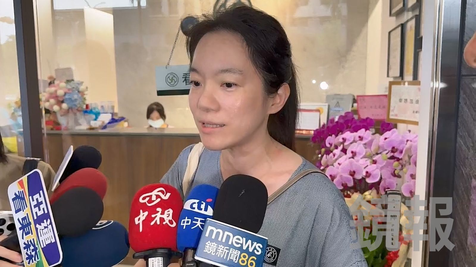 前夫趙建銘質疑兒子的中文能力,陳幸妤批評說「別看扁我兒子的中文」。辛啓松攝