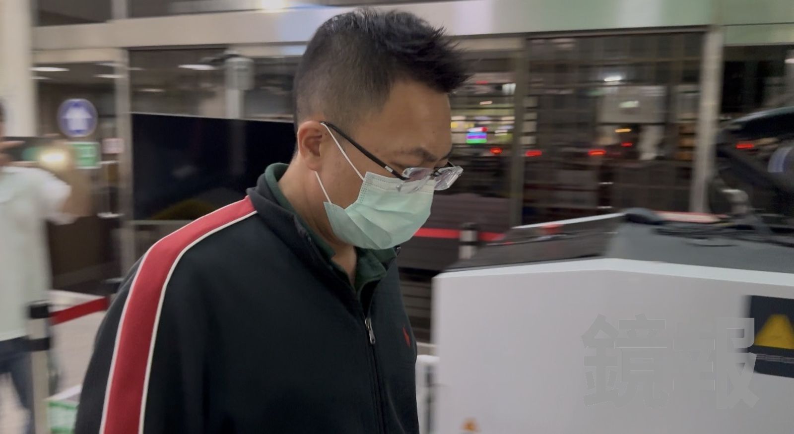 王威元全程不發一語。呂健豪攝